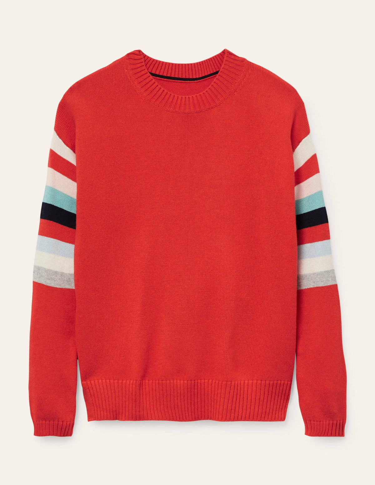 Lennox Lässiger Pullover-Kirschrot-5
