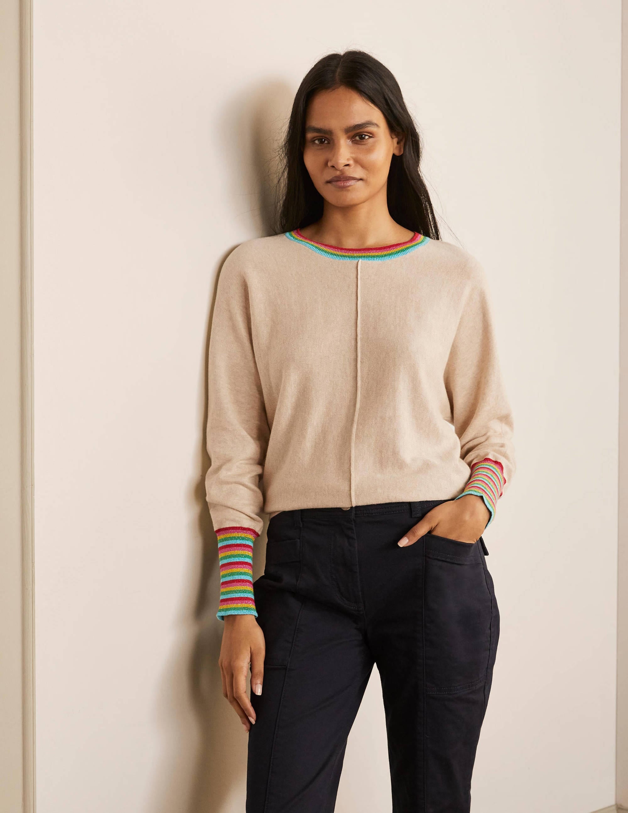 Pull Lytton étincelant-Avoine chiné - Image 2