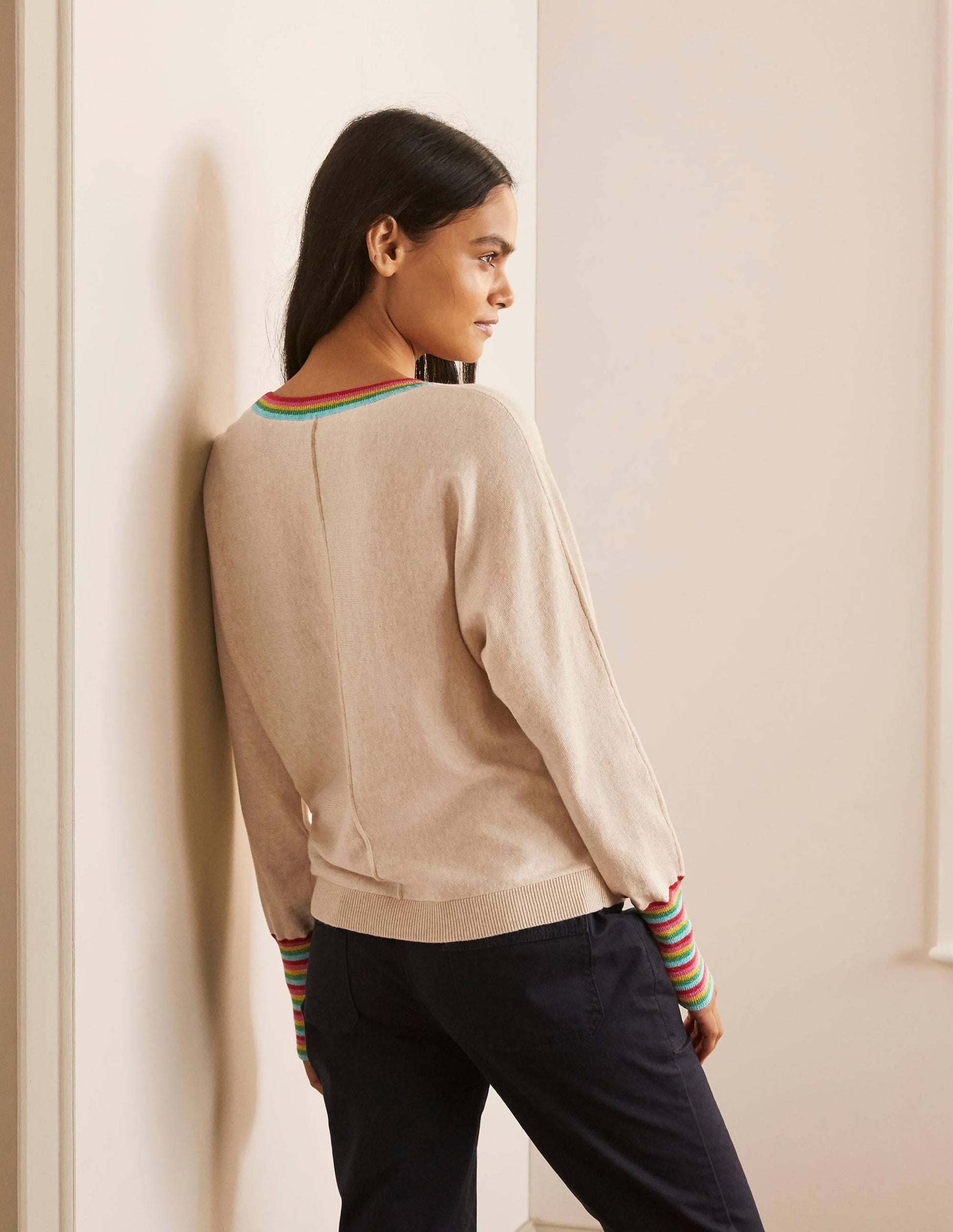 Pull Lytton étincelant-Avoine chiné-3