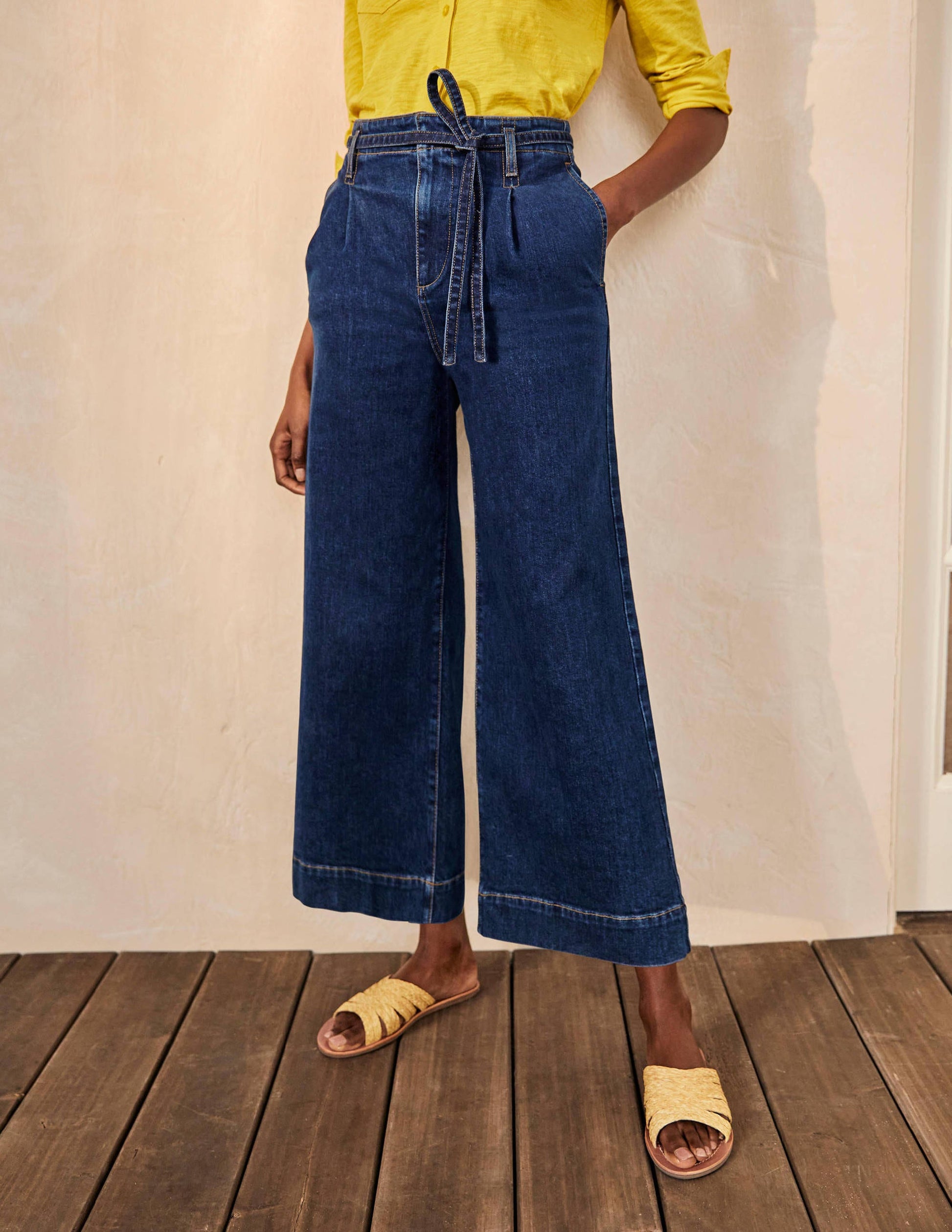 Jupe-culotte large-Vintage moyen-1