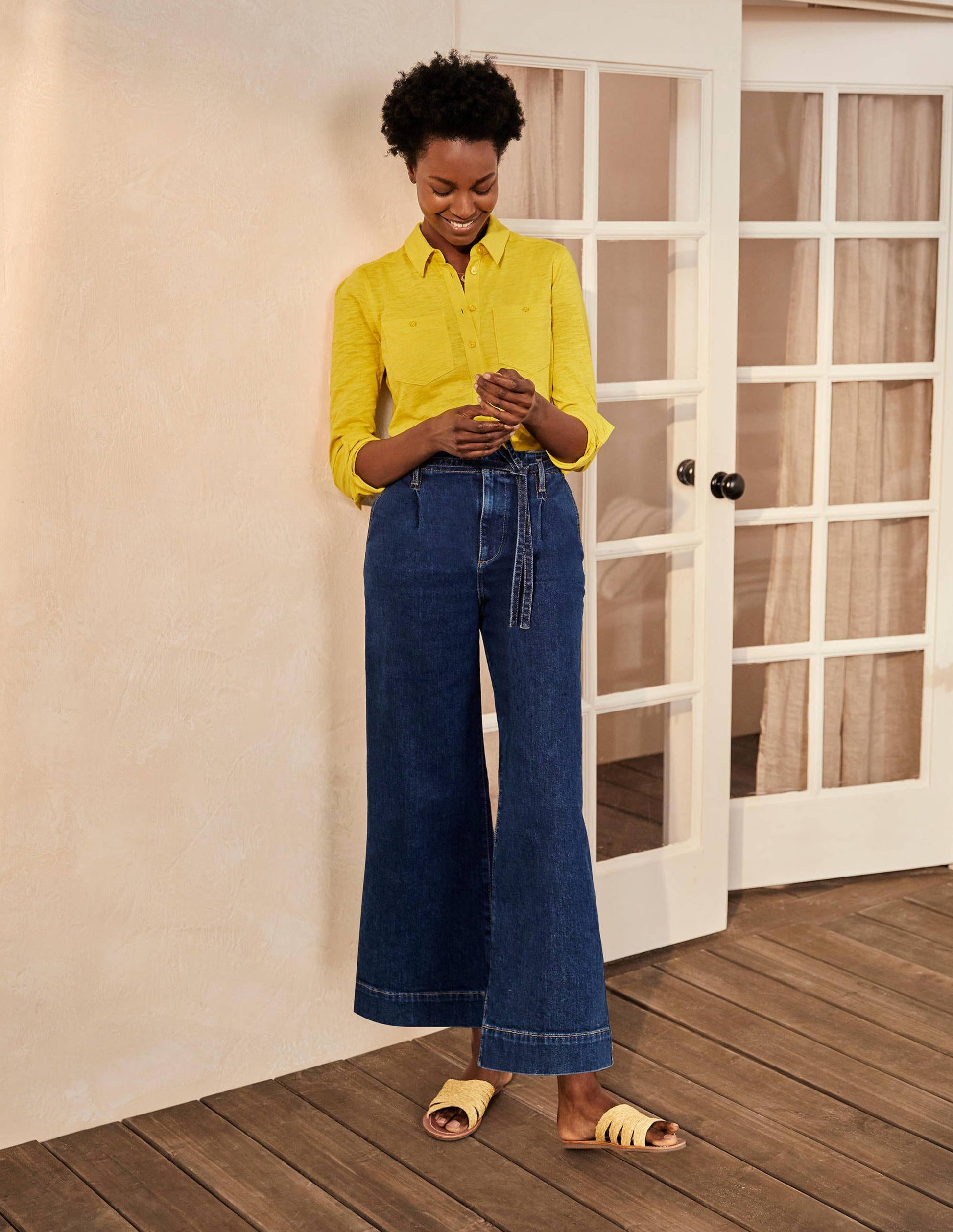 Jupe-culotte large-Vintage moyen-2