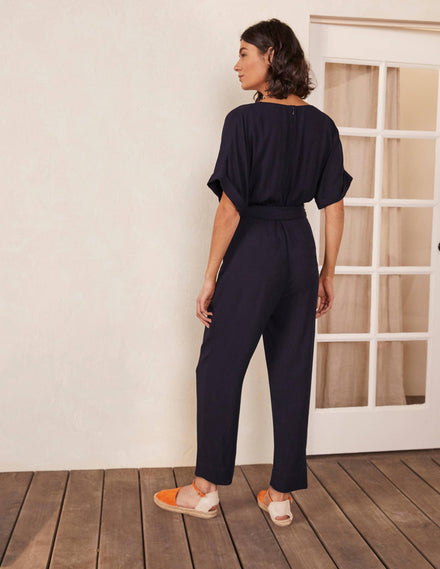 Alice Wickel-Jumpsuit-Marineblau