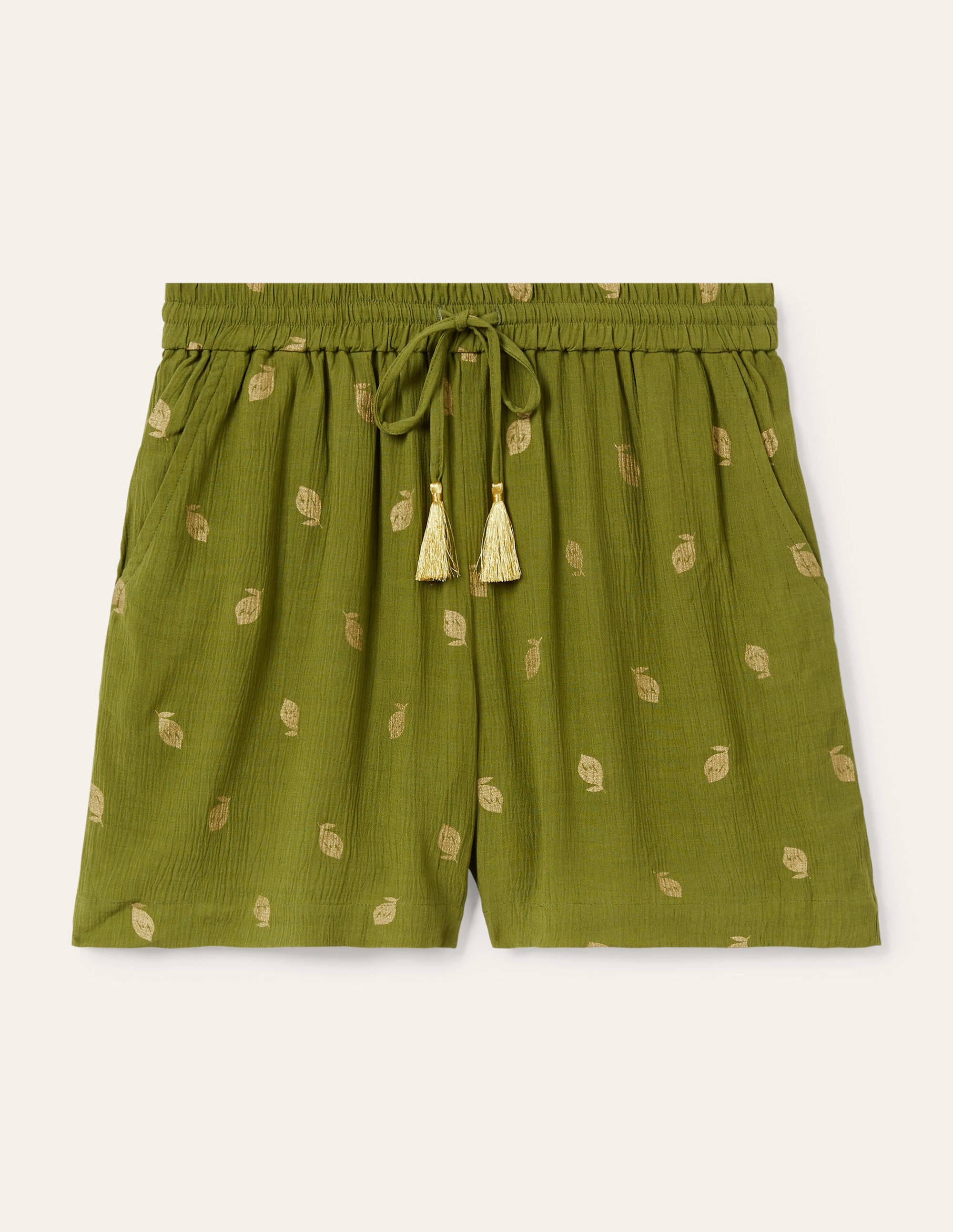 Bembridge Shorts-Pea, Citrus Fruit Foil - Image 6