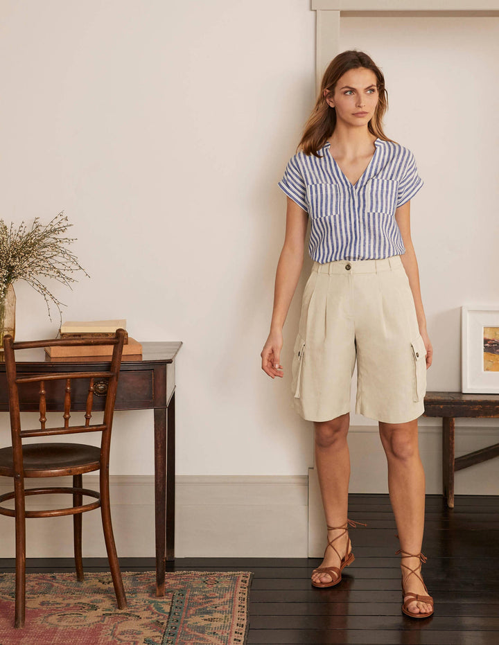 Ailesbury Cargoshorts-Sandbraun