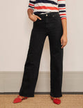 Jeans mit lockerem Bein-Schwarz