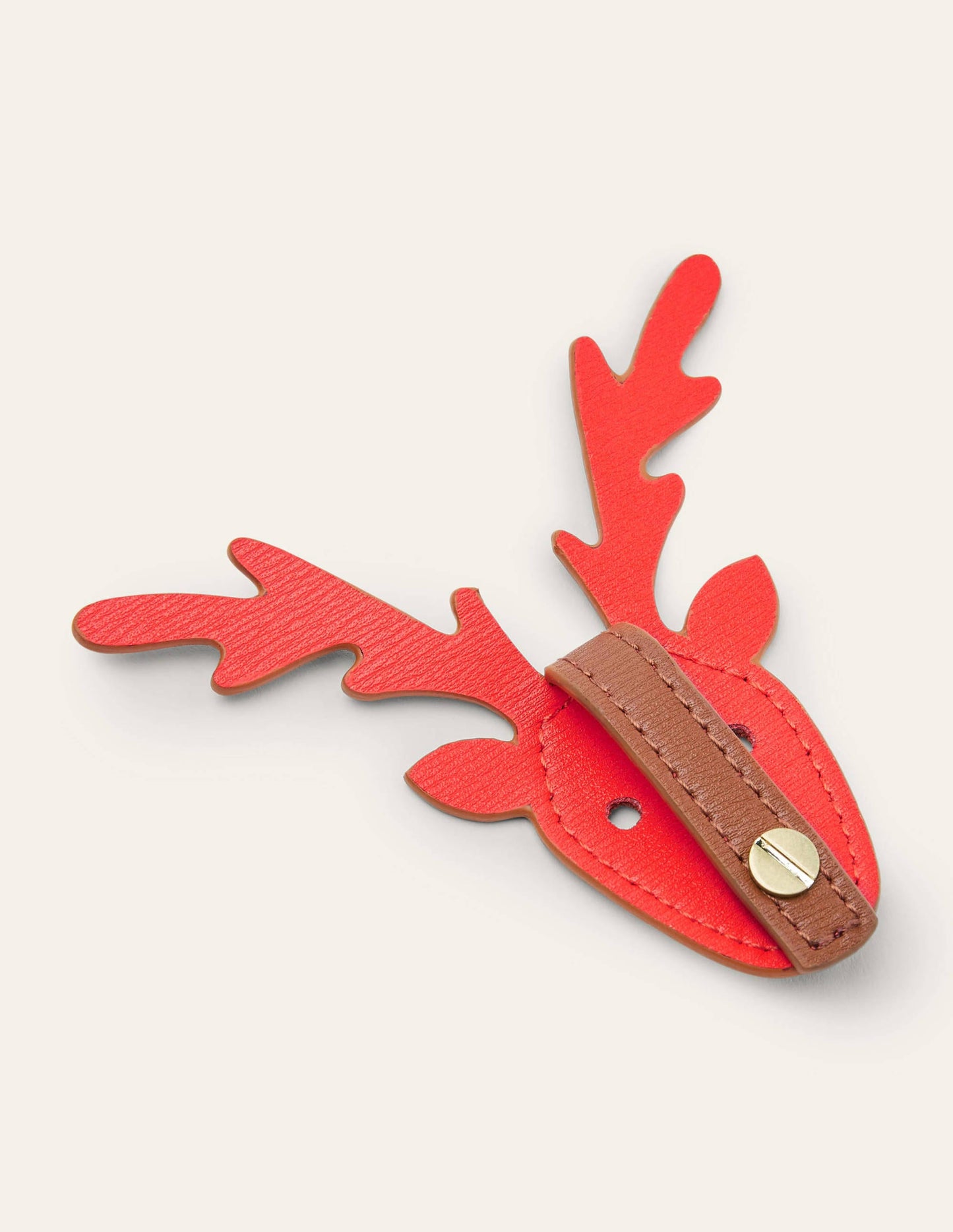 Kabelhalter mit Tiermotiv-Hellbraun, Rehmotiv