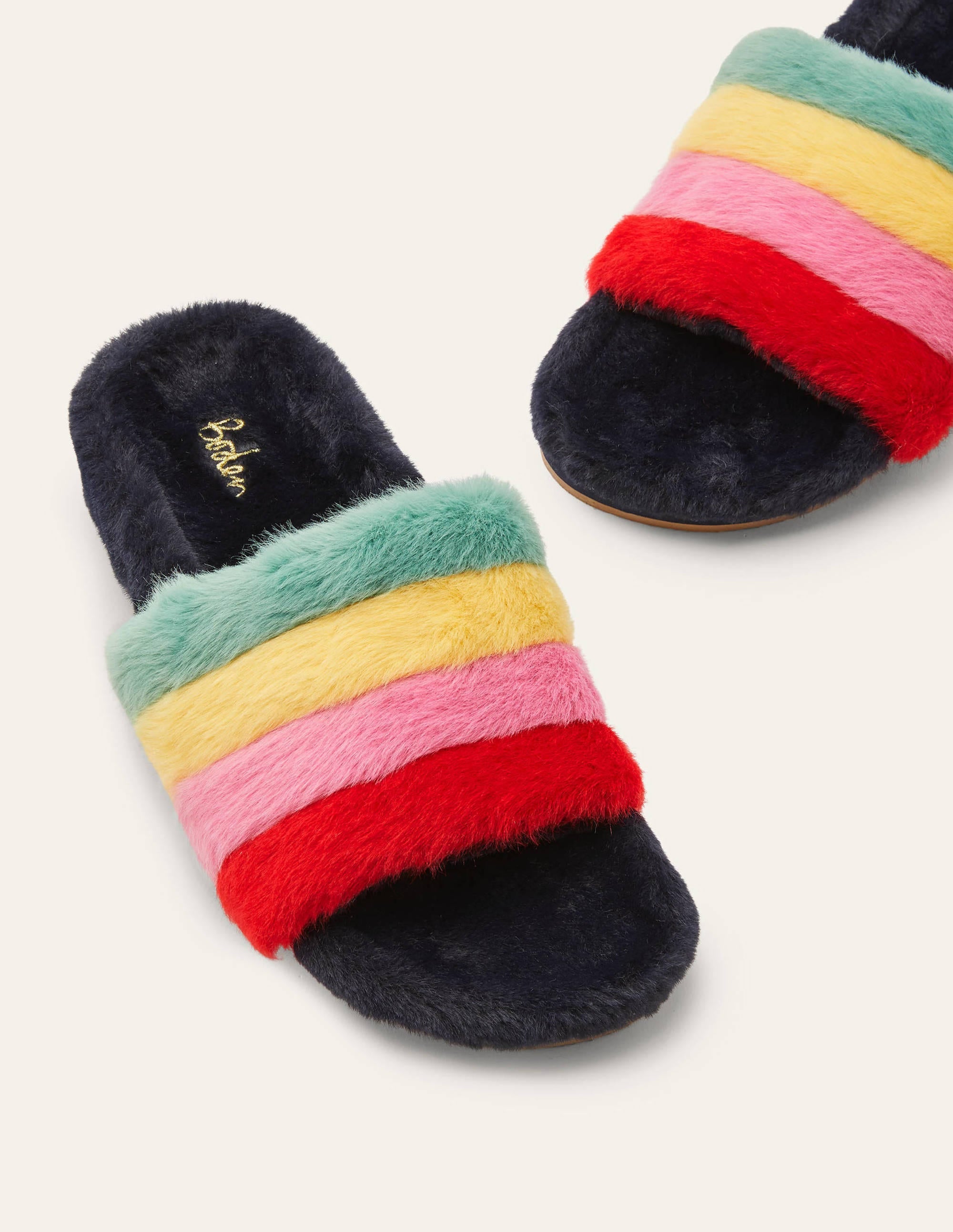 Chaussons en fausse fourrure-Multi - Image 4