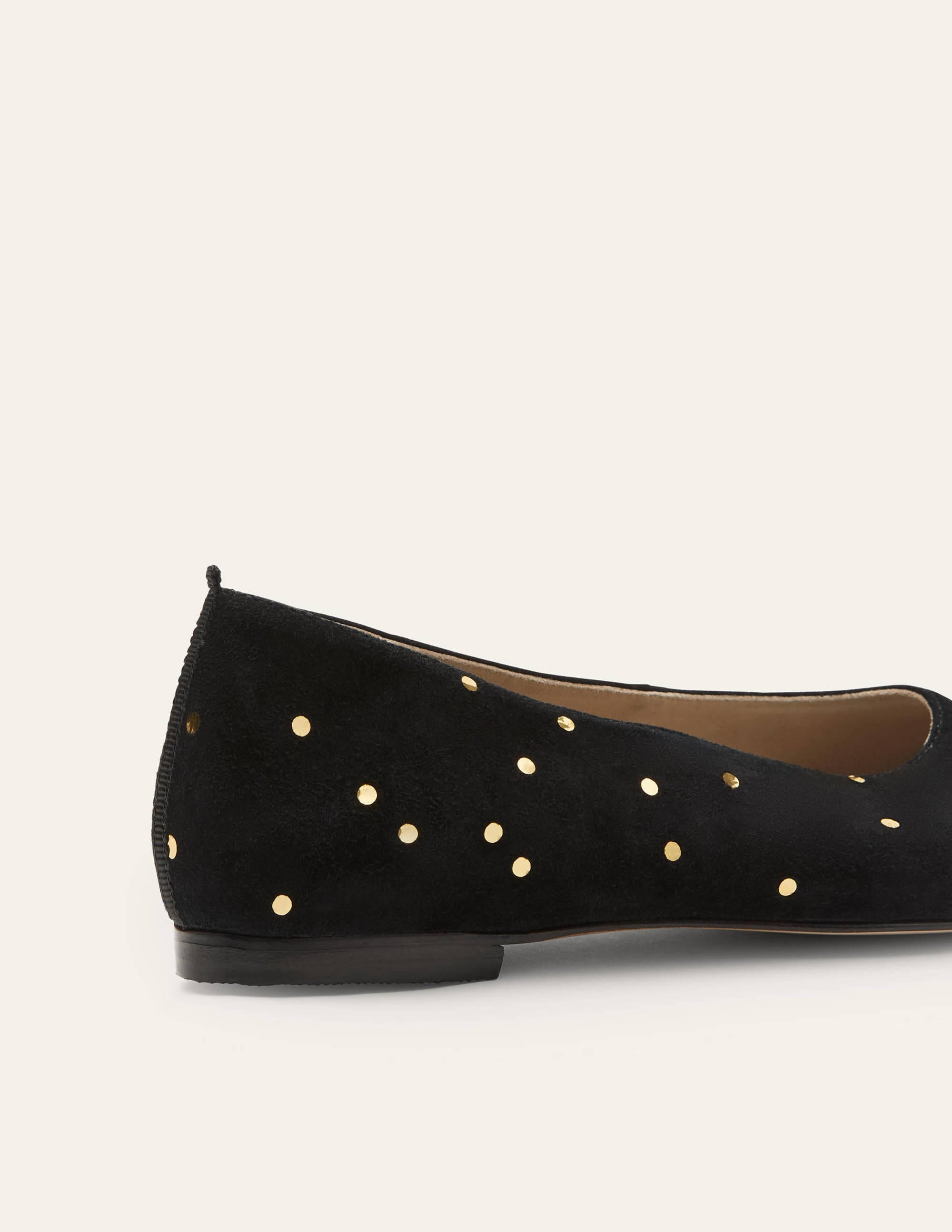Catriona Ballerinas-Schwarz/Gold, Verstreute Tupfen - Image 4