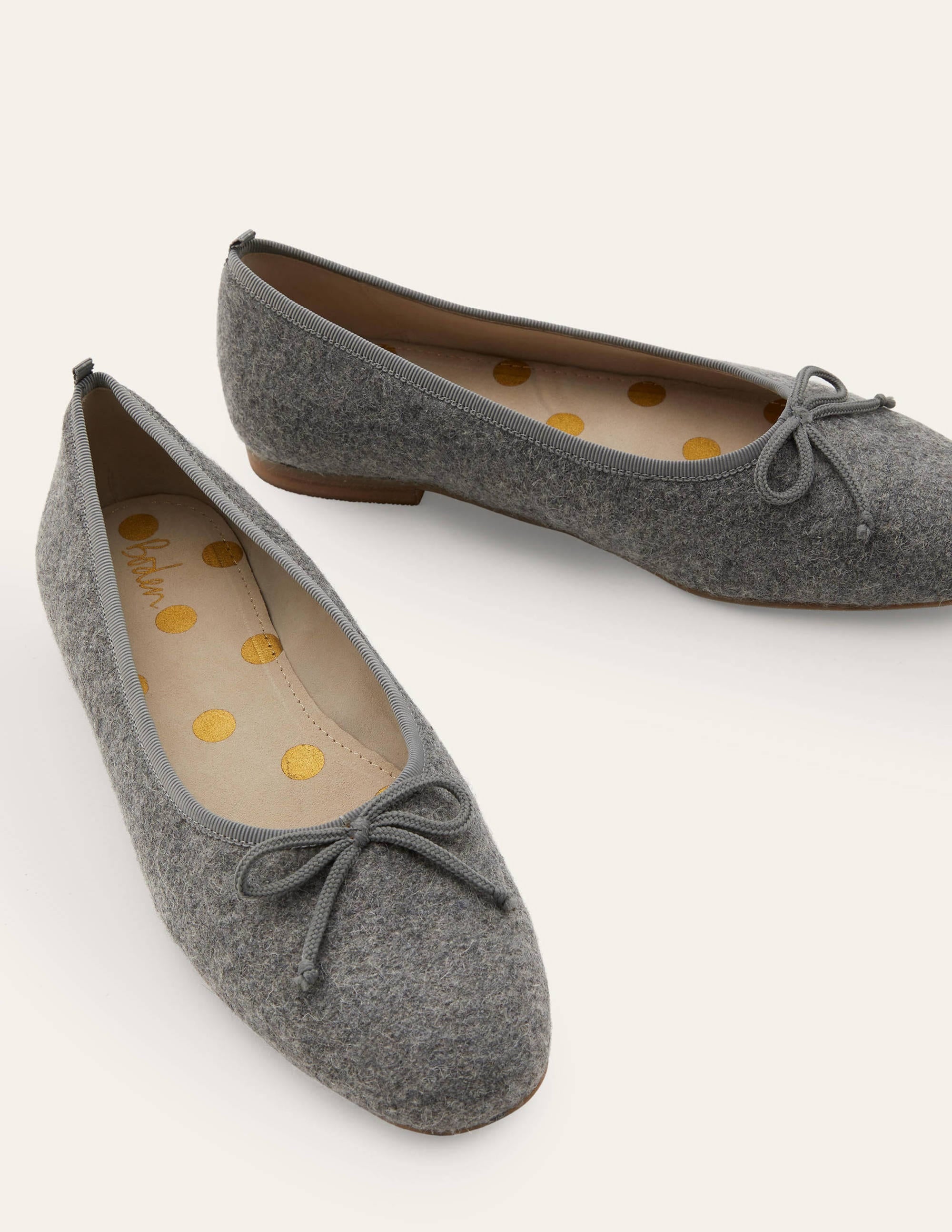 Ballerines couvrantes-Gris chiné - Image 3