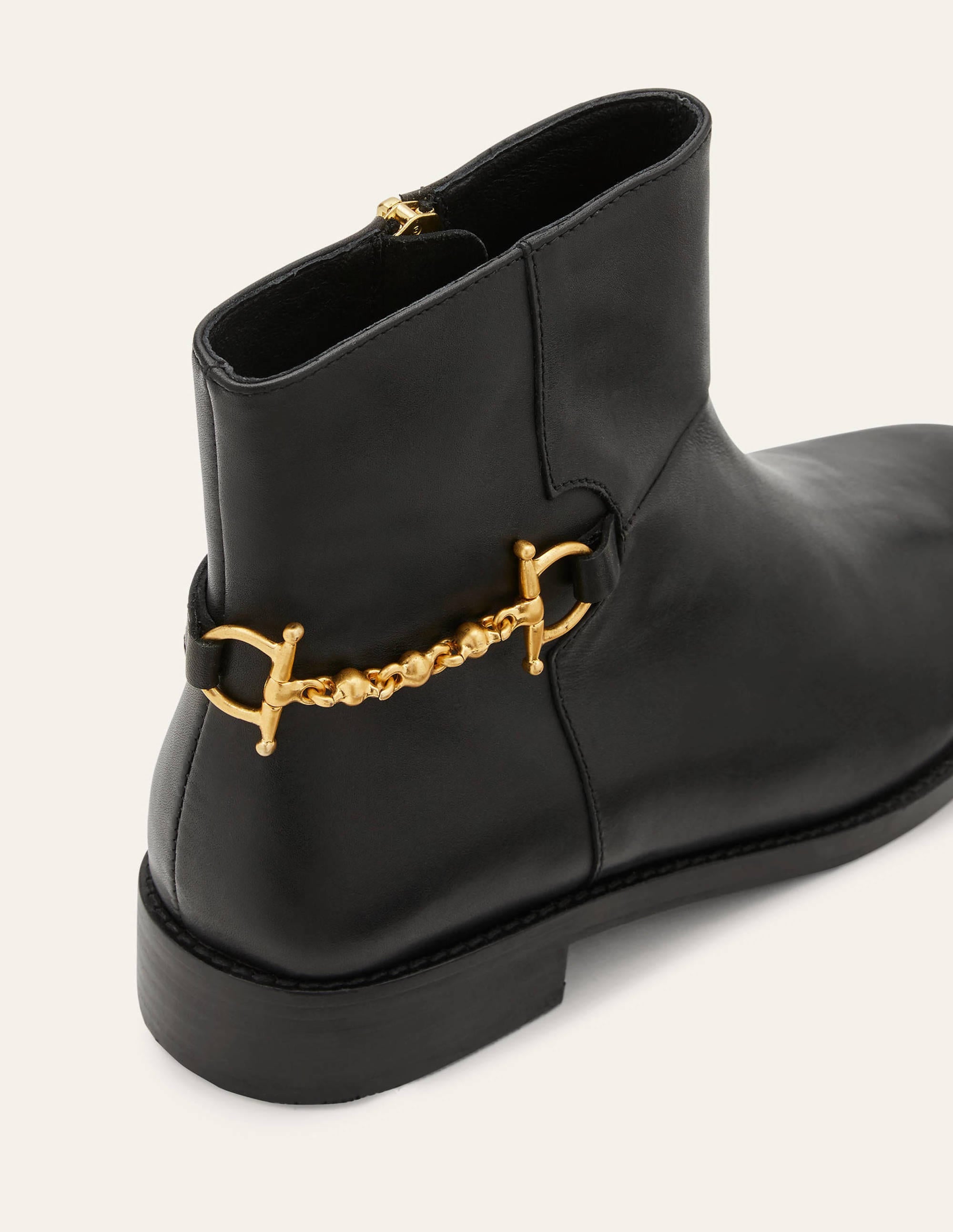 Stiefeletten mit Trense-Schwarz - Image 4