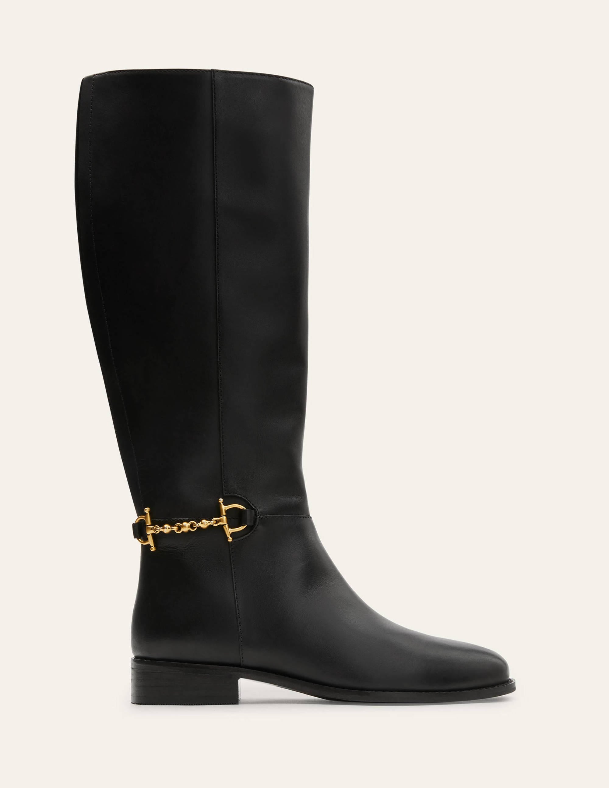 Reitstiefel mit Trense-Schwarz - Image 2