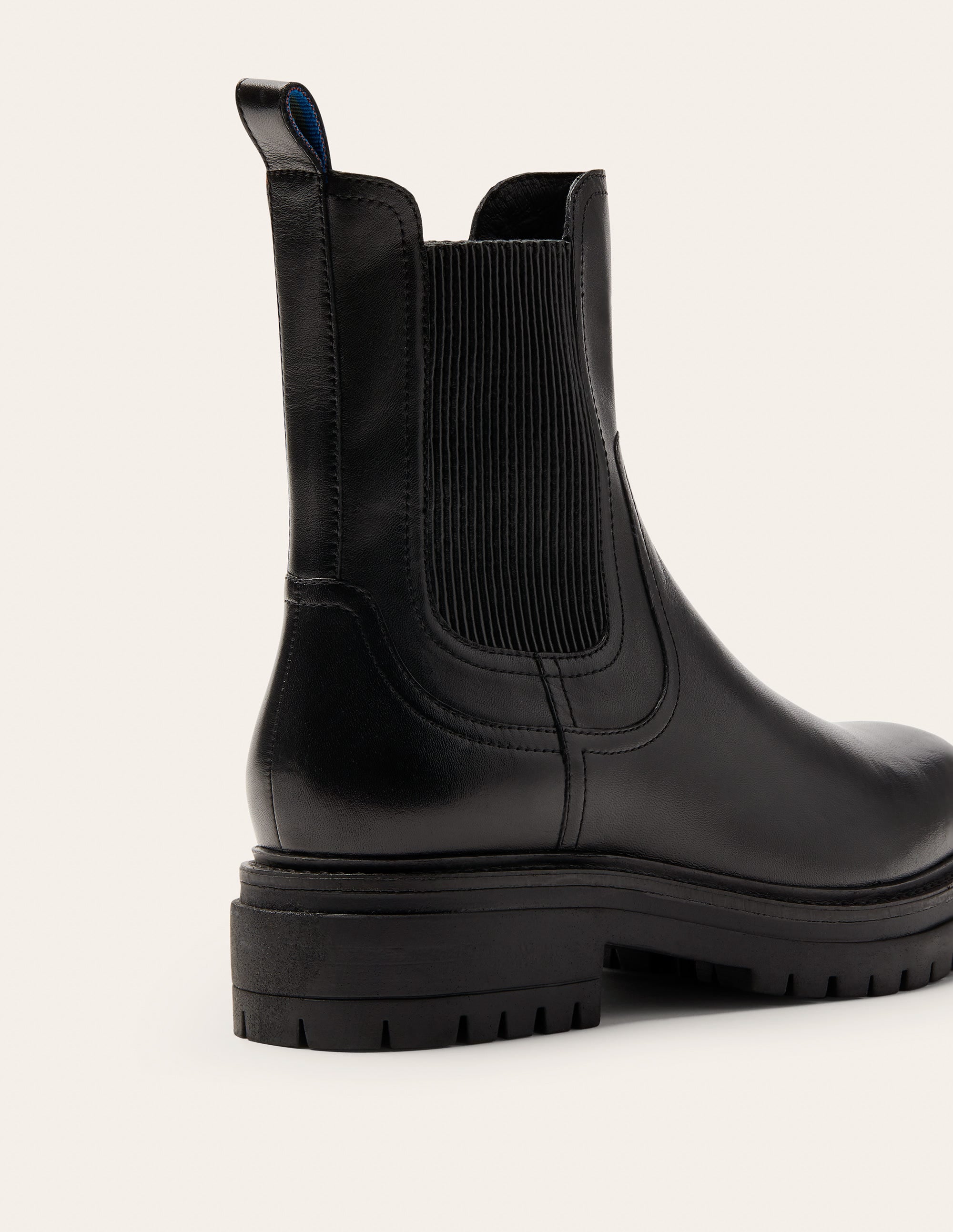 Bottines chelsea épaisses-Noir - Image 3