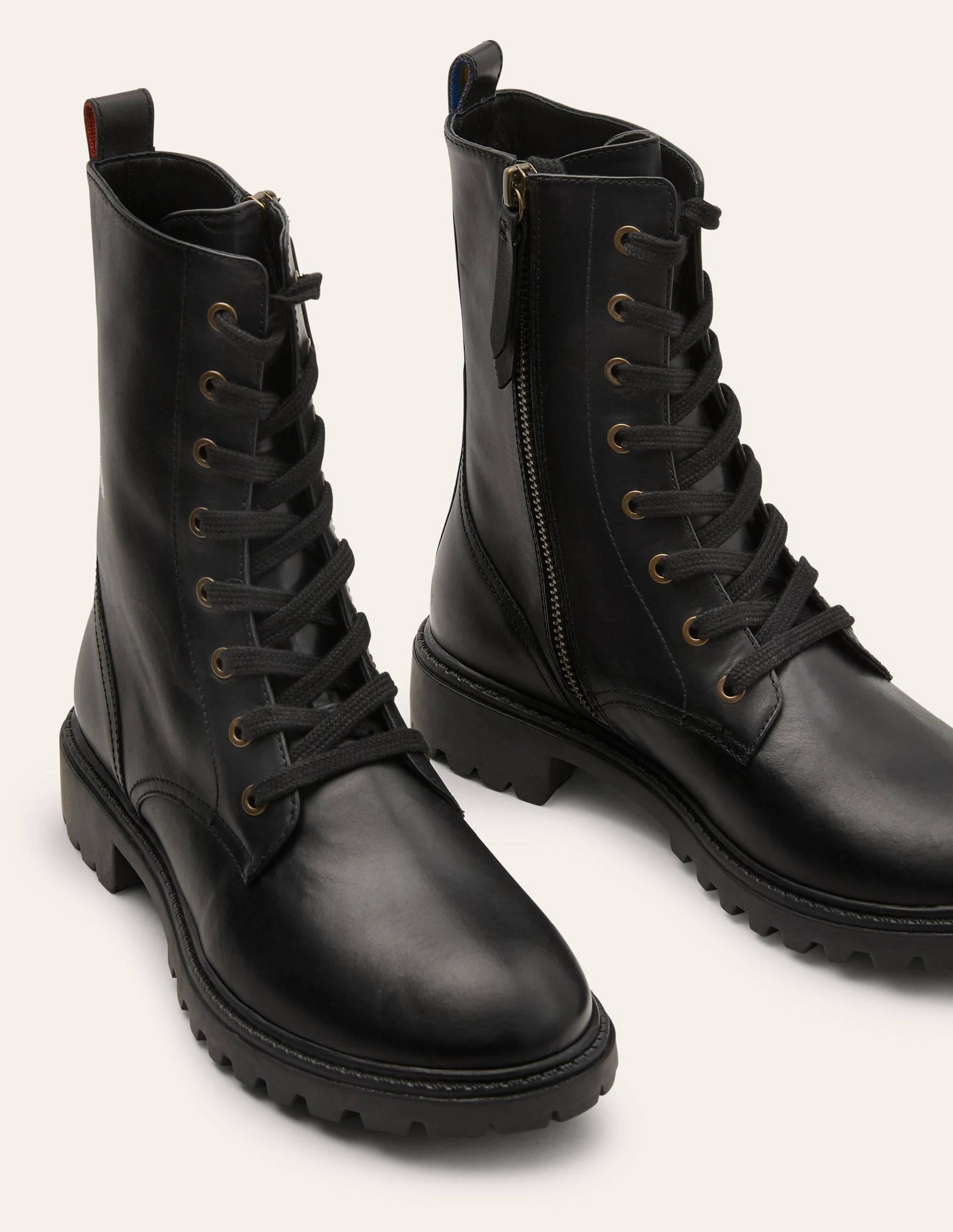 Bottines à lacets-Noir - Image 3