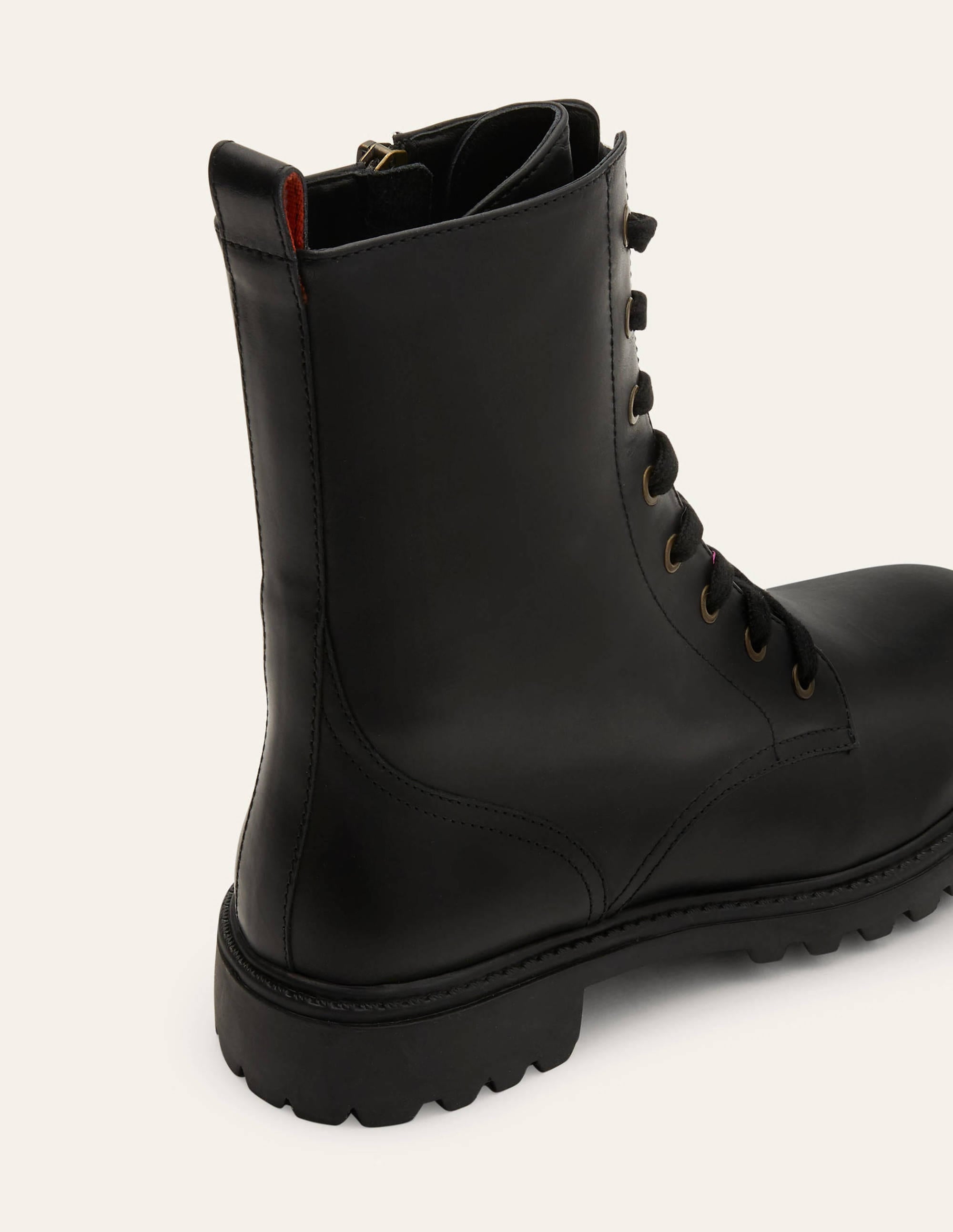 Bottines à lacets-Noir - Image 4