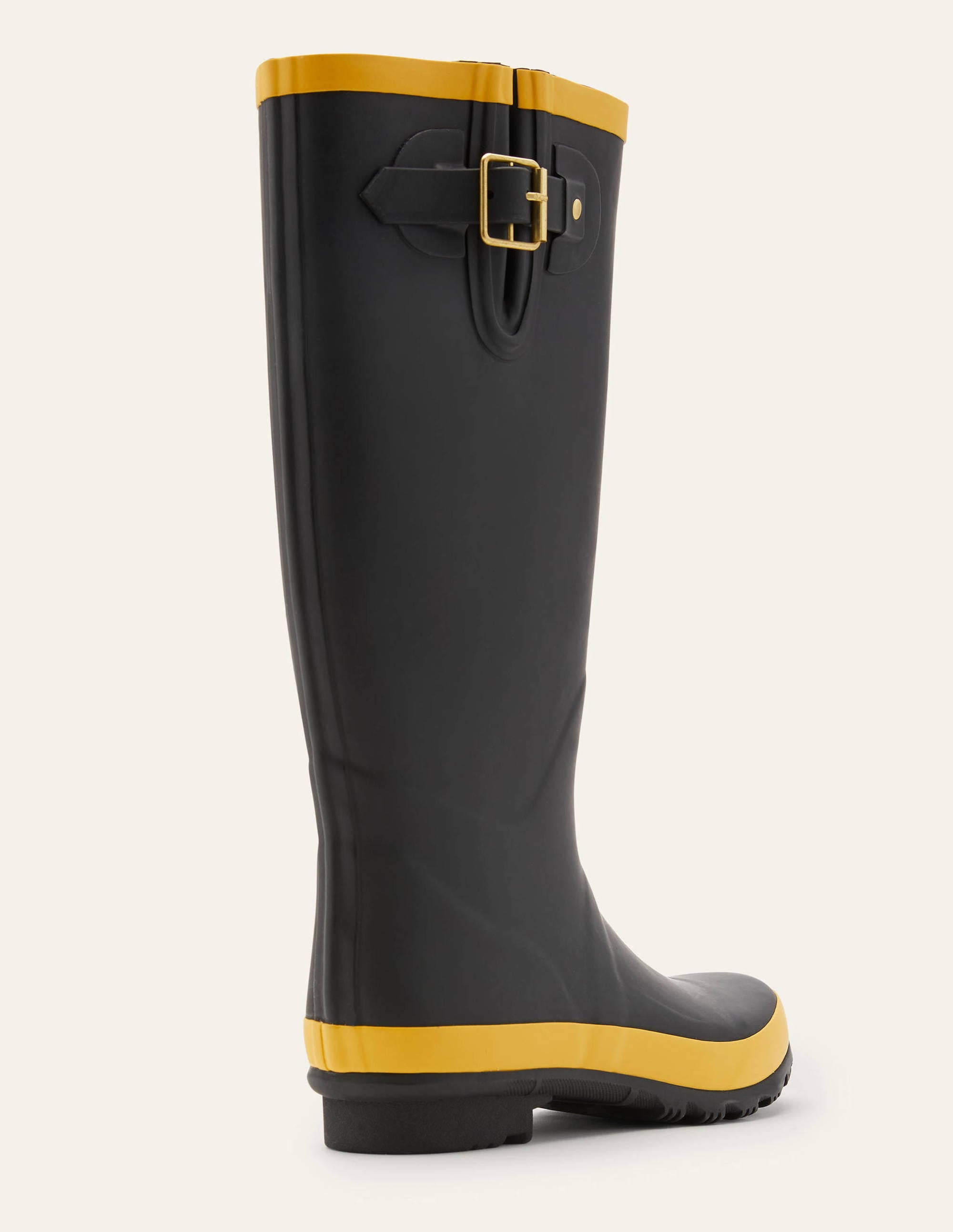Bottes de pluie-Noir/Doré miel - Image 6