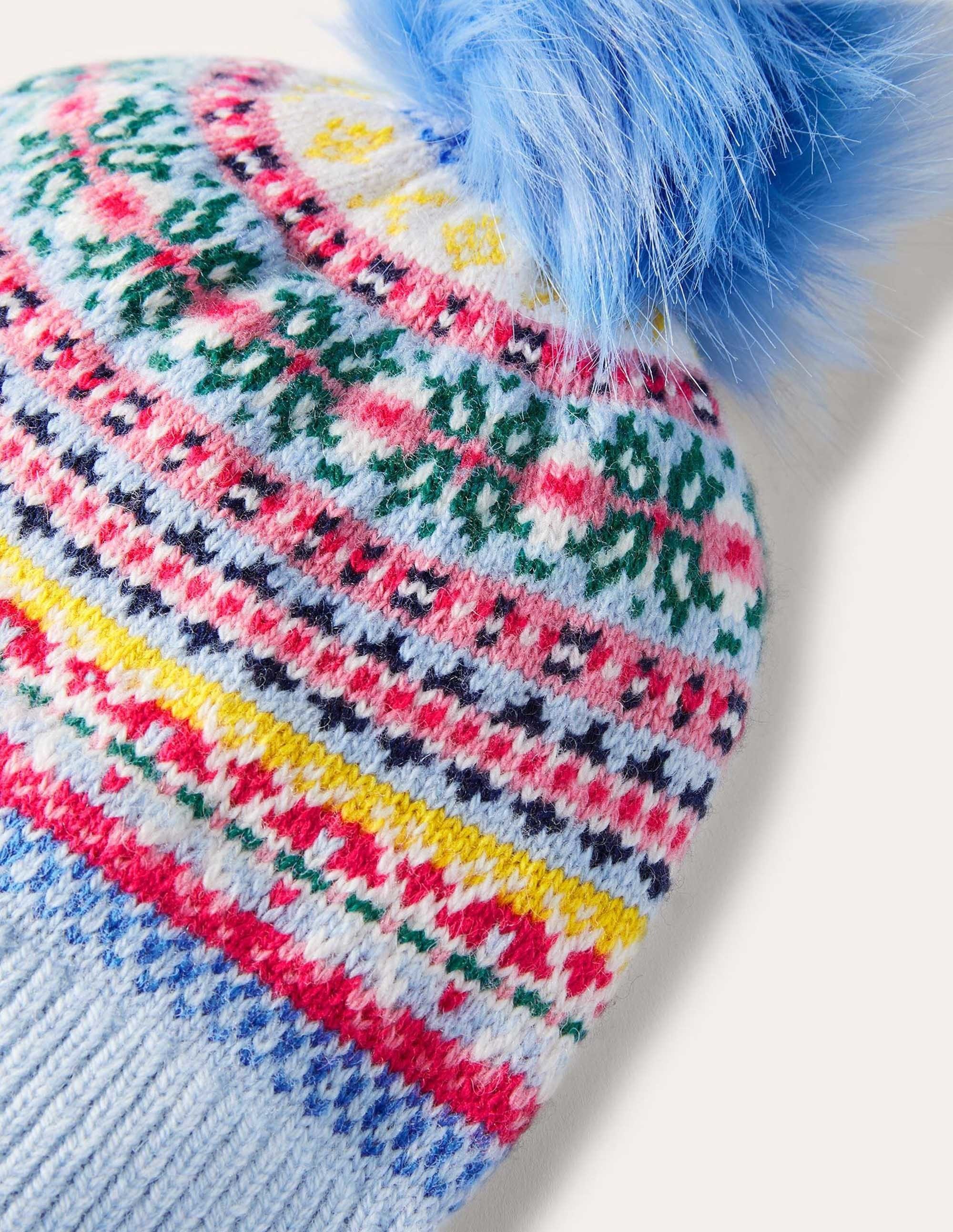 Bonnet motif jacquard-Givre - Image 2