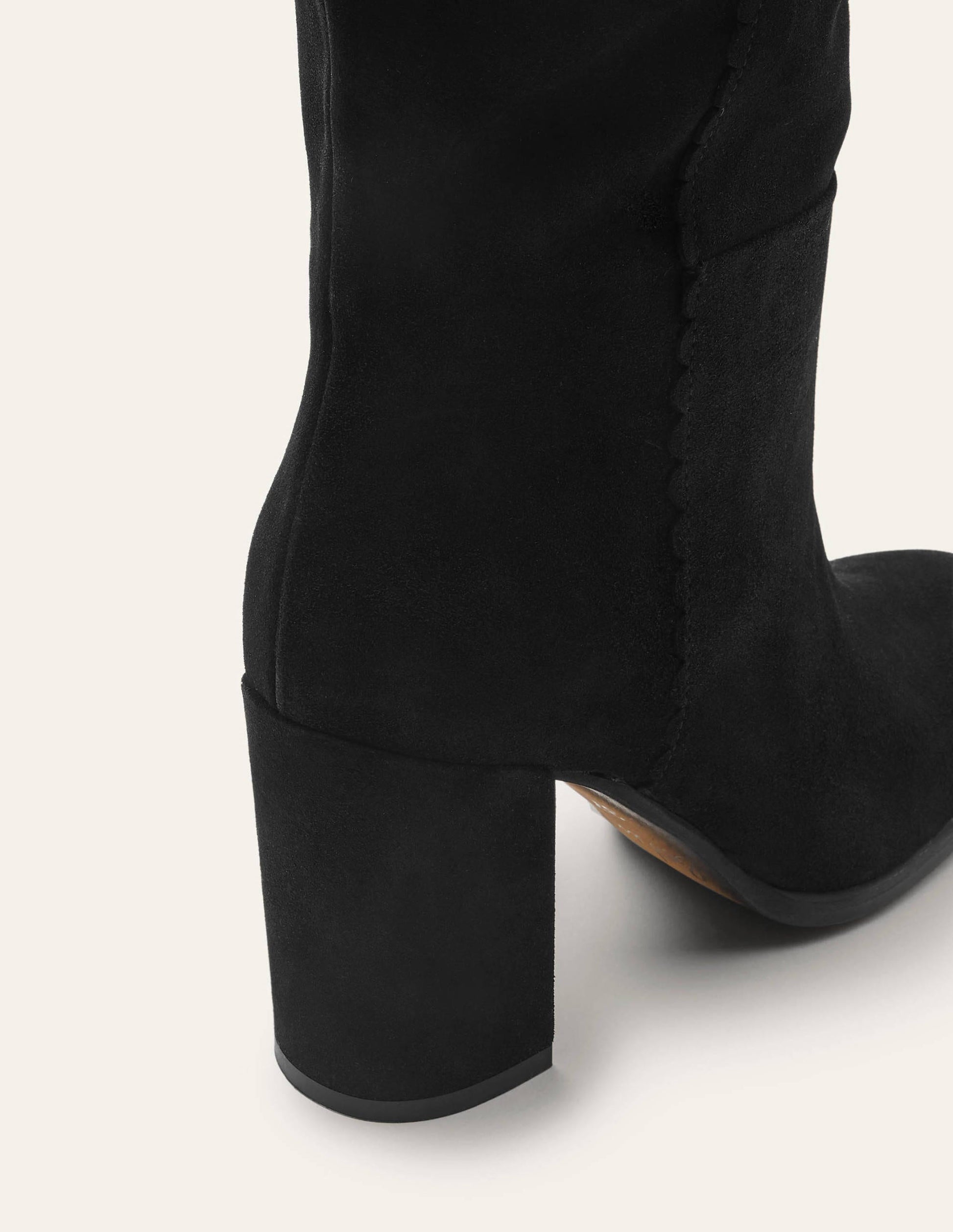 Bottes hauteur genou festonnées-Noir-3