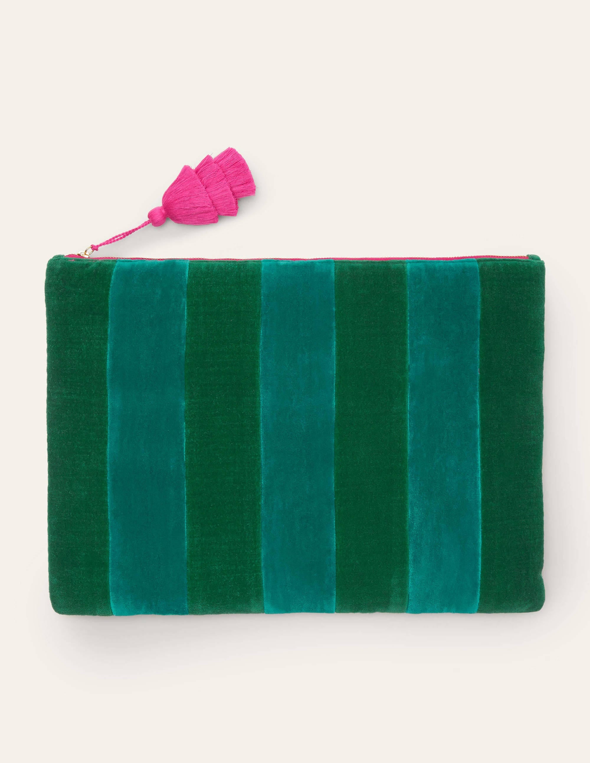 Pochette en velours-Voile/forêt - Image 2