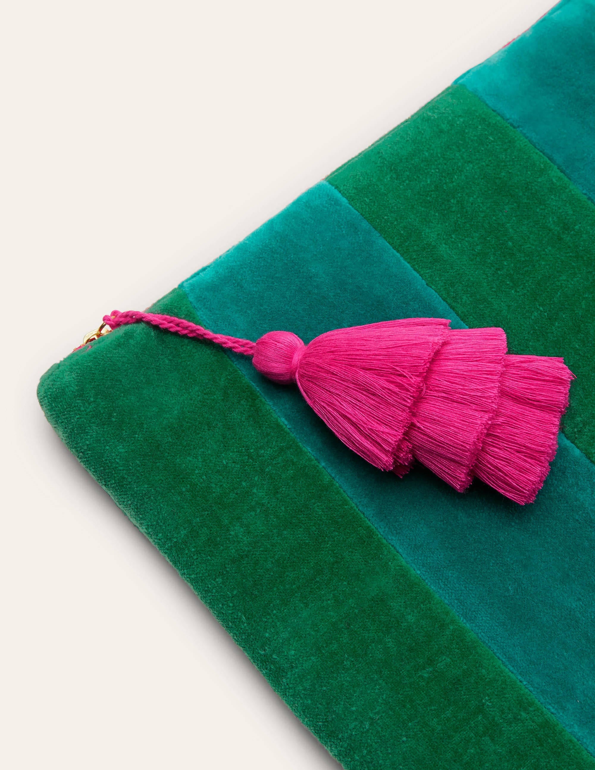 Pochette en velours-Voile/forêt - Image 4