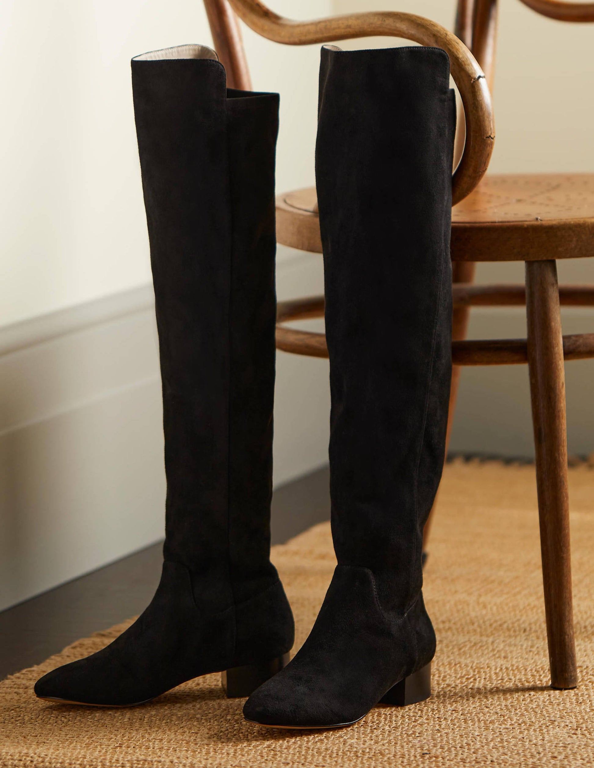 Overknee-Stretchstiefel-Schwarz-1