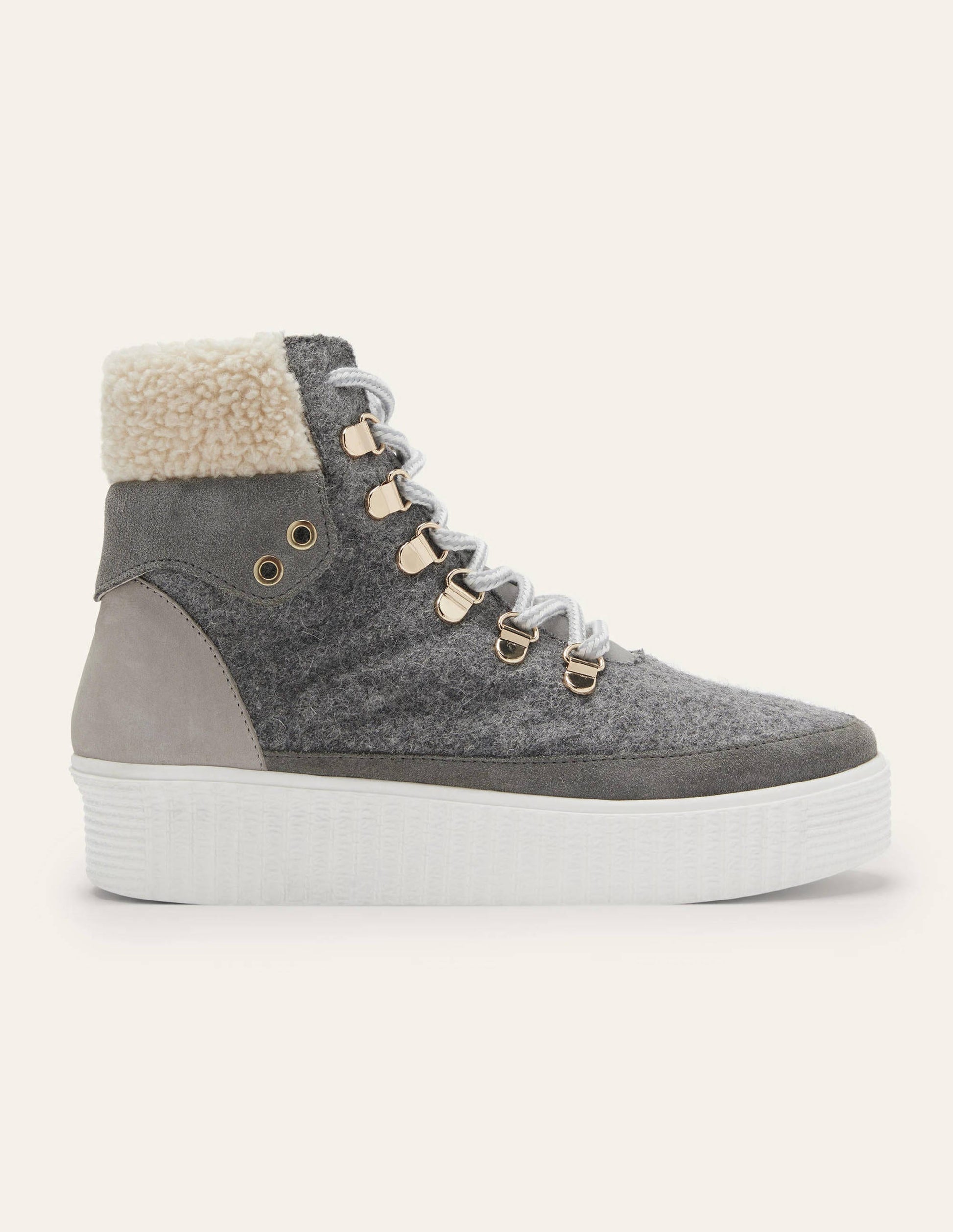 Bottines de randonnée Laura-Gris chiné-2
