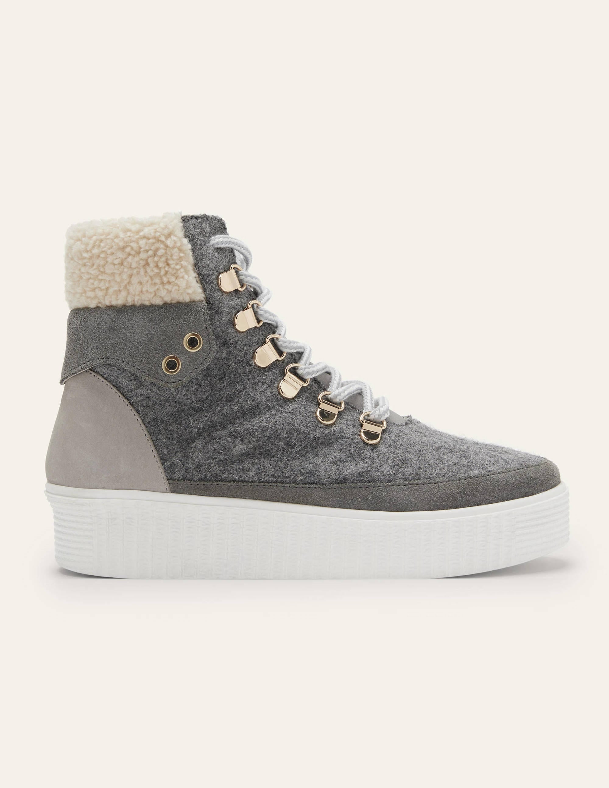 Bottines de randonnée Laura-Gris chiné - Image 2