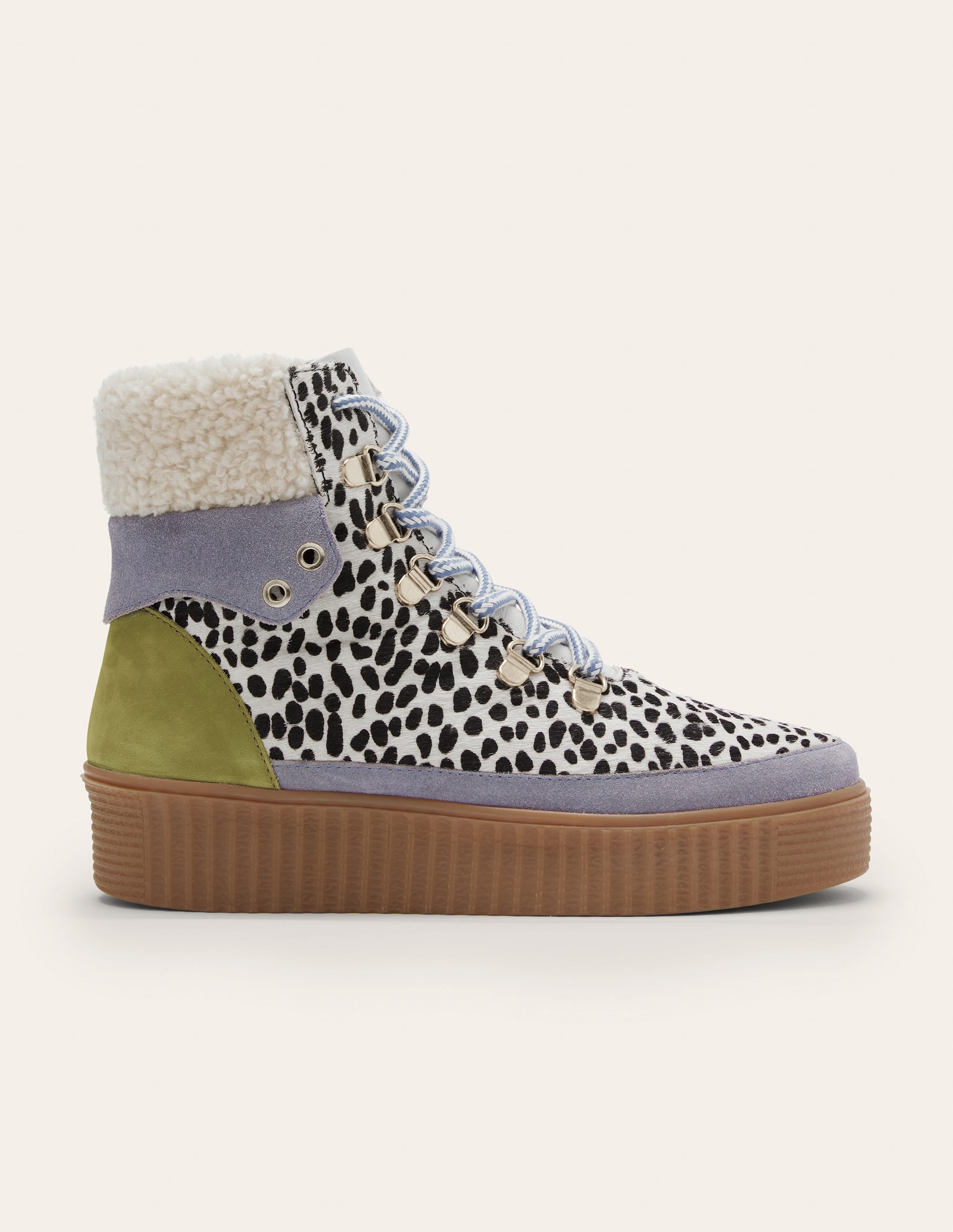 Bottines de randonnée Laura-Guépard noir et blanc - Image 2