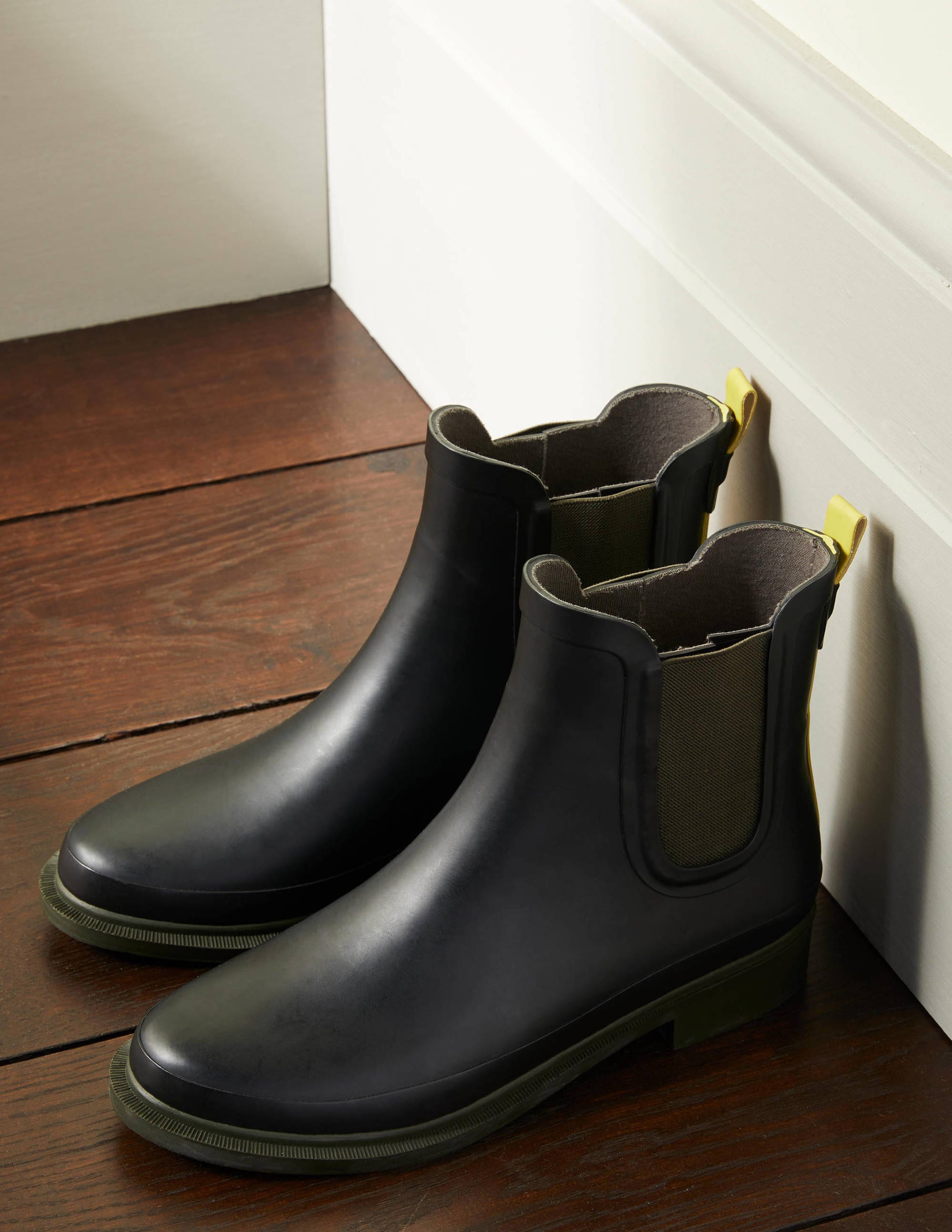 Chelsea Wellington Boots-Black - Image 1