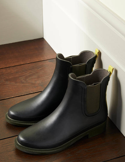 Chelsea Gummistiefel-Schwarz-1