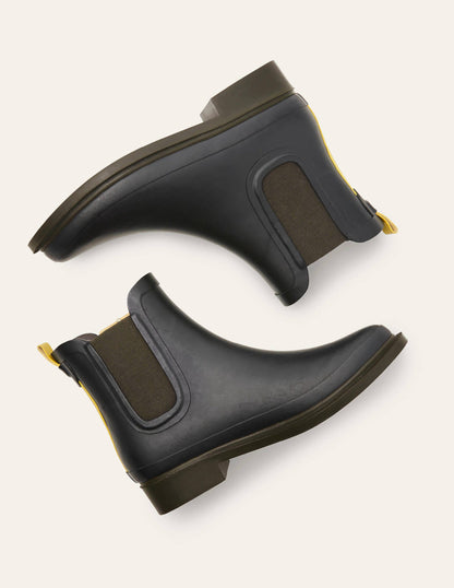 Chelsea Gummistiefel-Schwarz-3