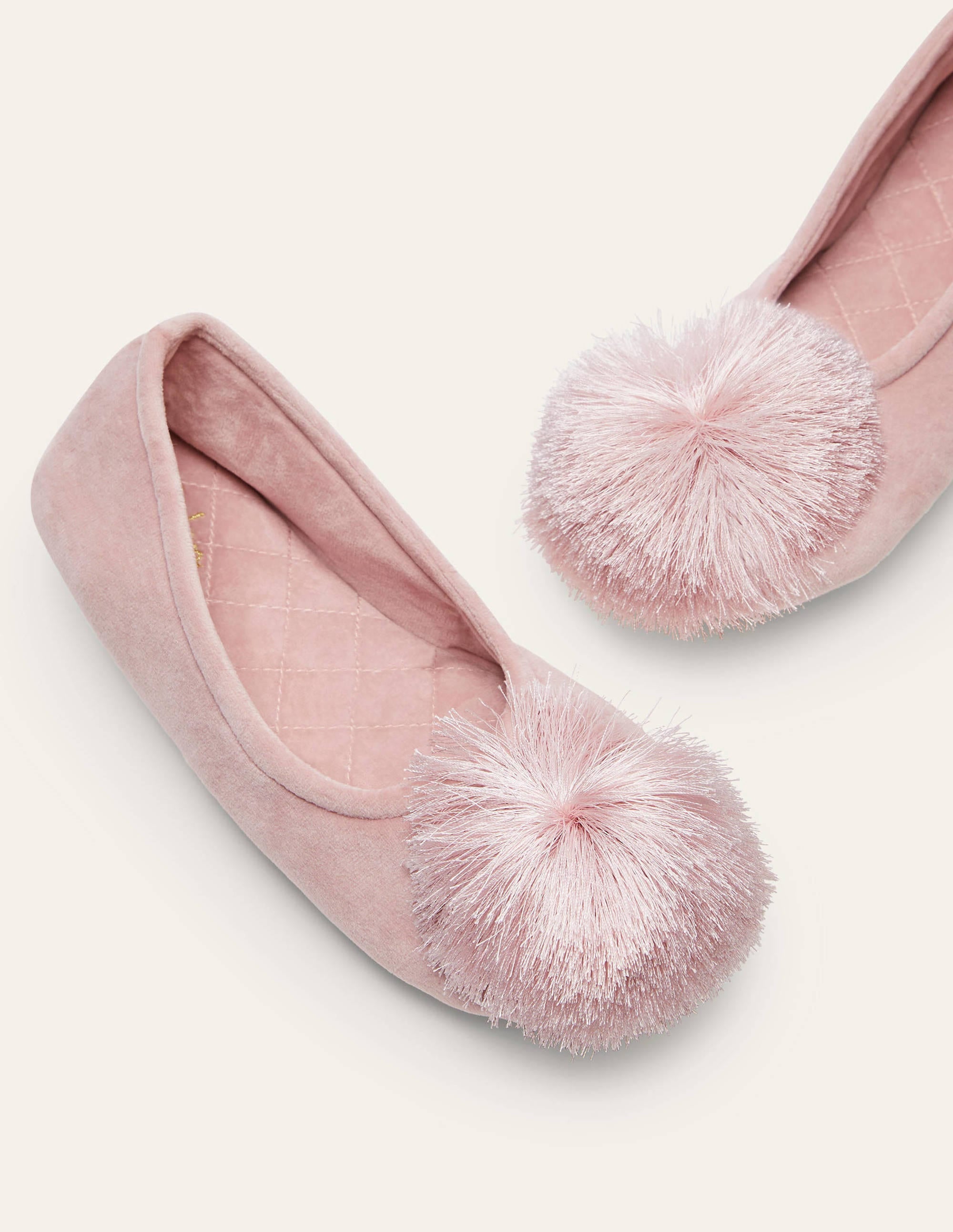 Chaussons à pompon-Milkshake - Image 3