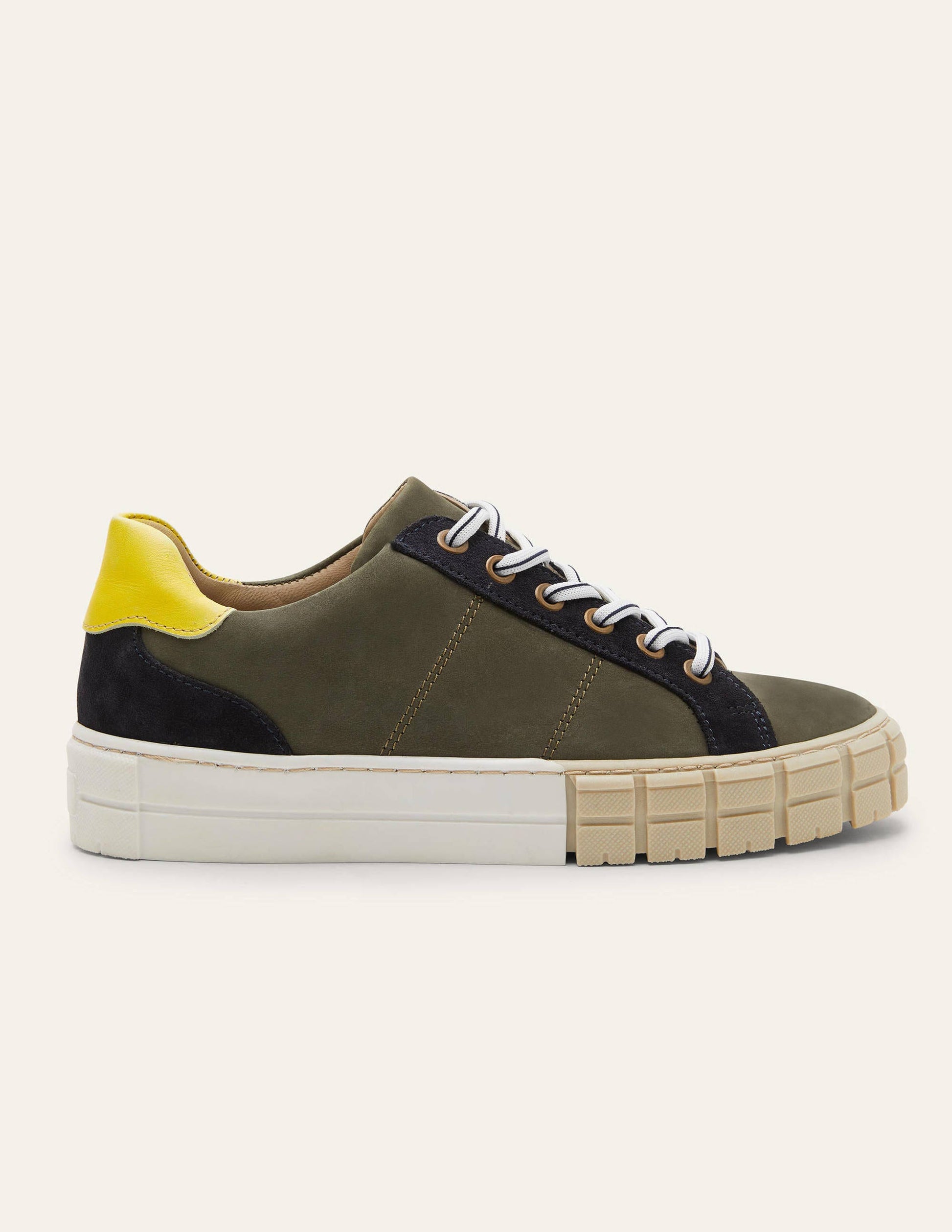 Pippa Sneaker mit mehrschichtiger Sohle-Erlengrün/Navy-2
