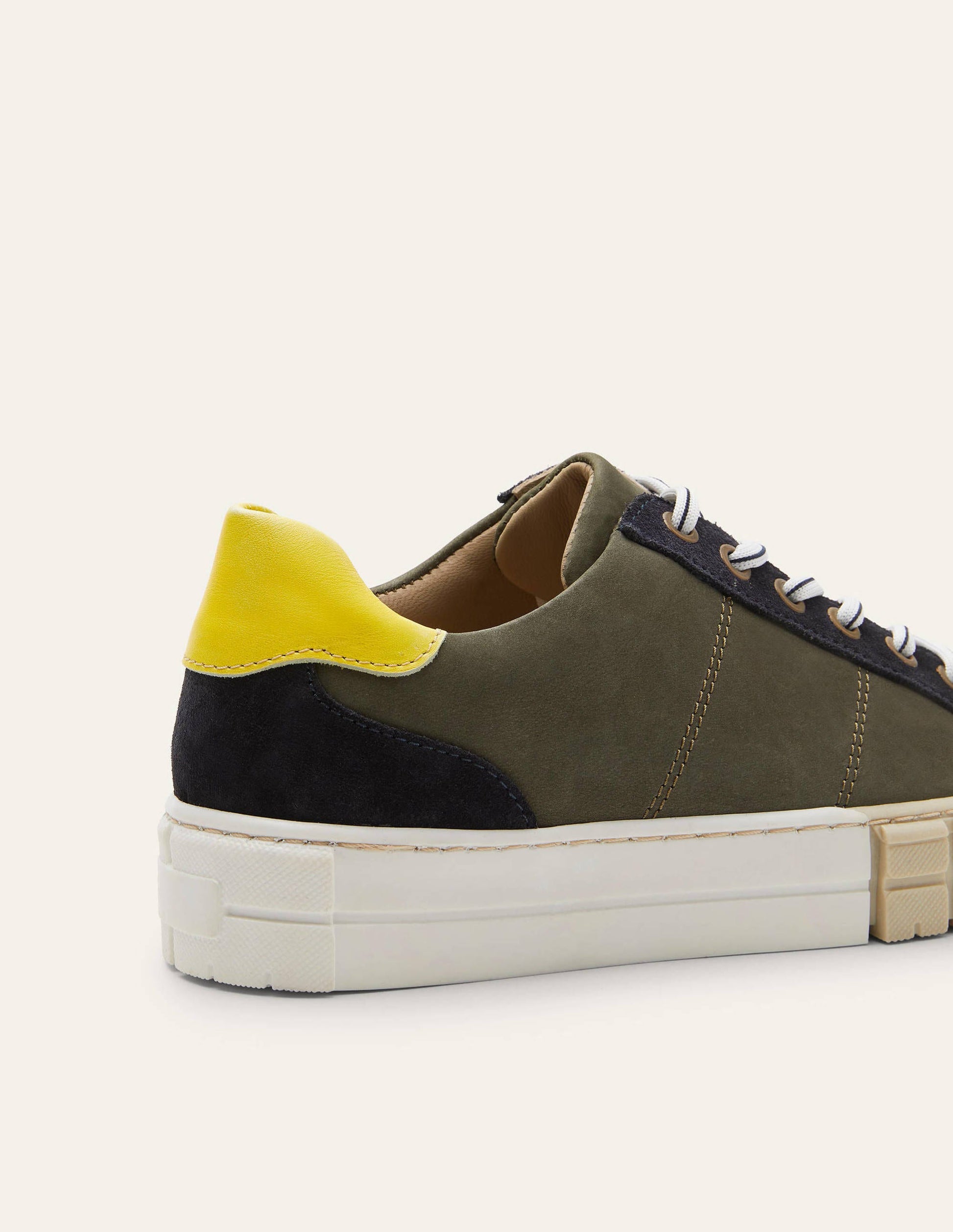Pippa Sneaker mit mehrschichtiger Sohle-Erlengrün/Navy-5