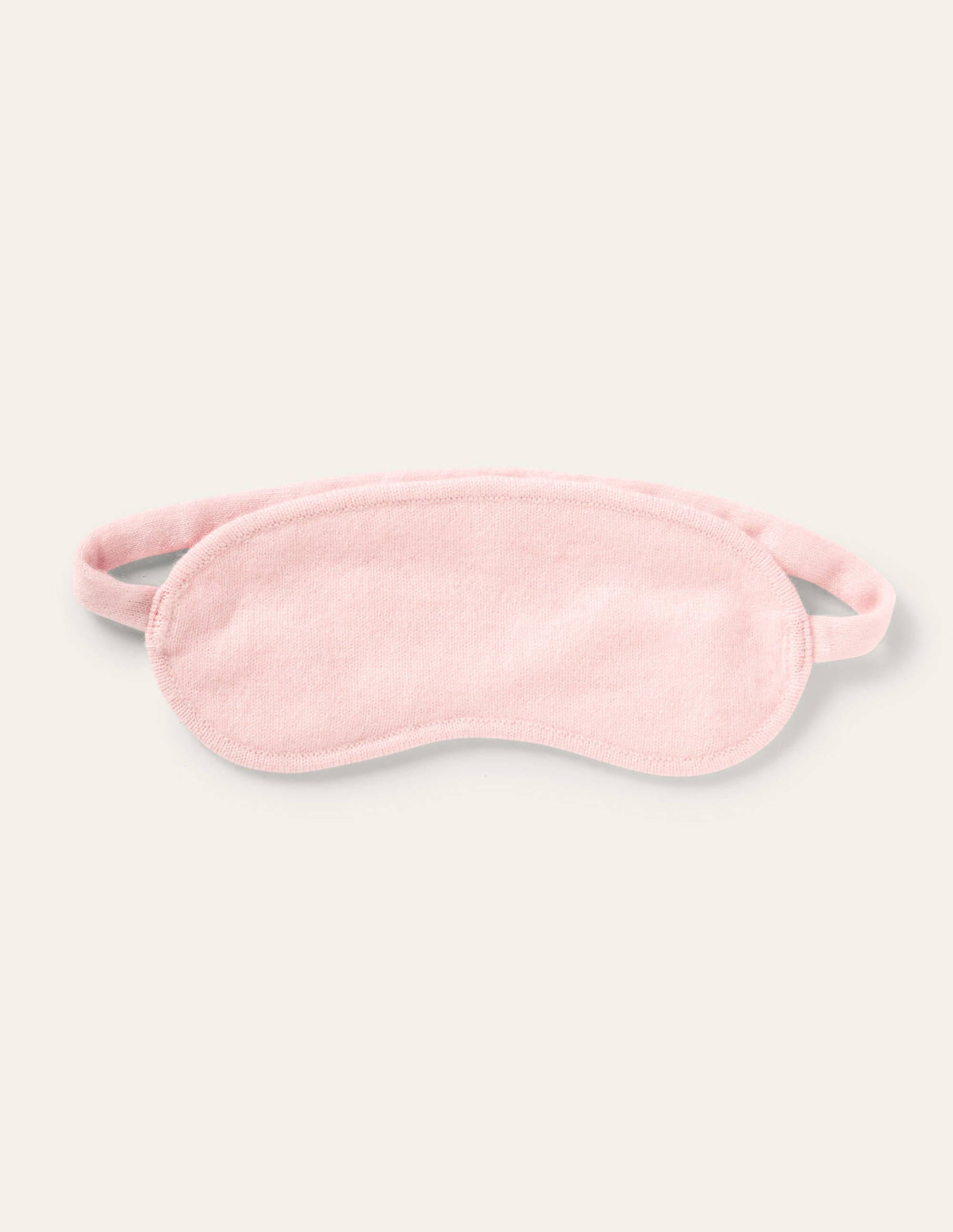 Masque de sommeil en cachemire-Milkshake/Motif Coral Crush - Image 1