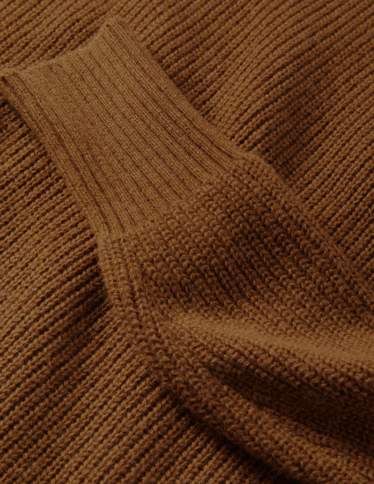 Strickkleid mit hohem Kragen-Altes Moosgrün - Image 6