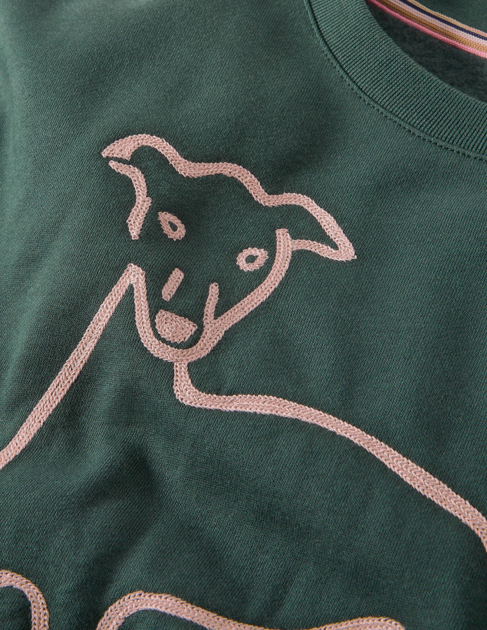 Jasmine Sweatshirt-Mitternachtsgrün-5