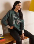 Jasmine Sweatshirt-Mitternachtsgrün