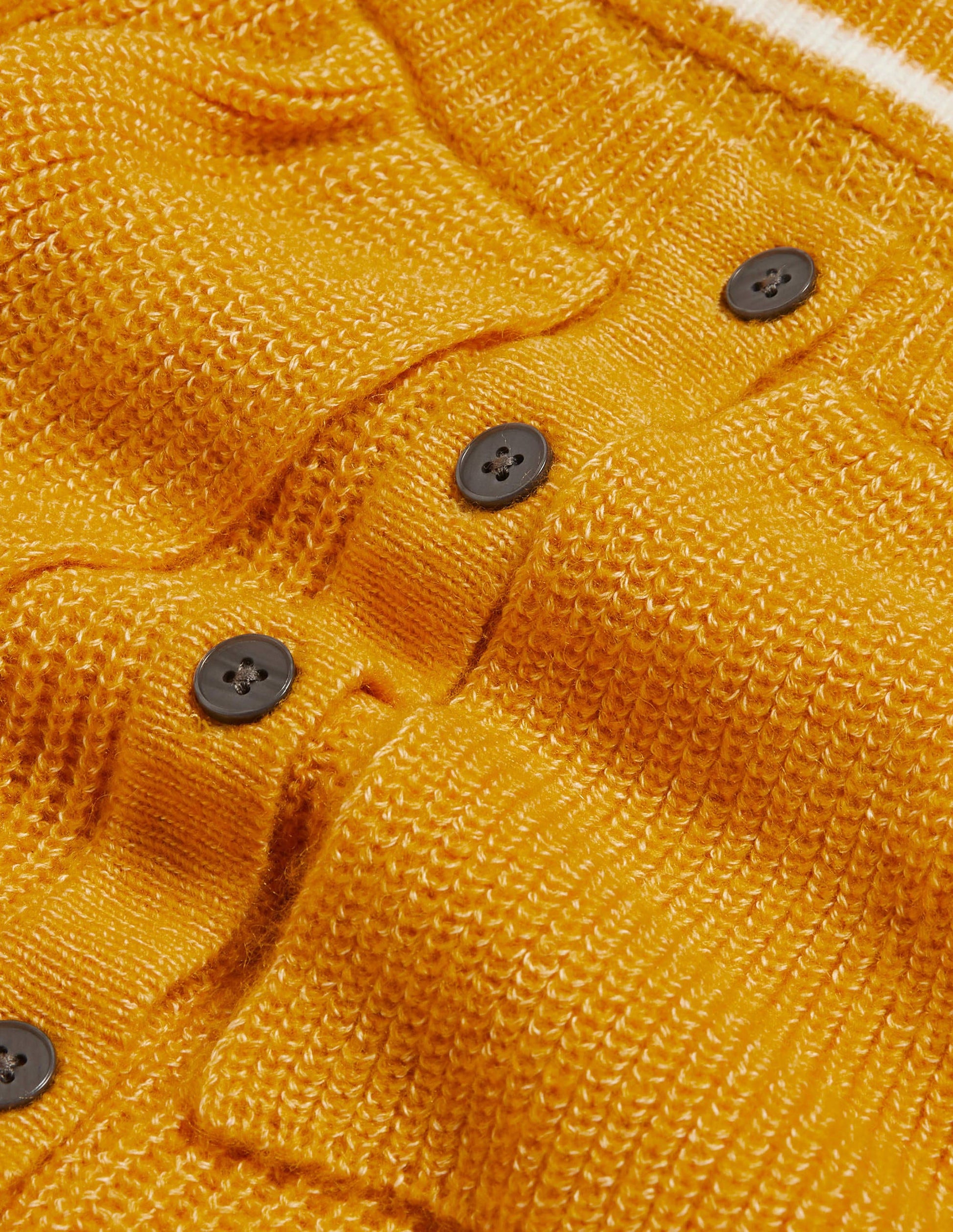 Pull duveteux à col volanté-Soleil toscan-7