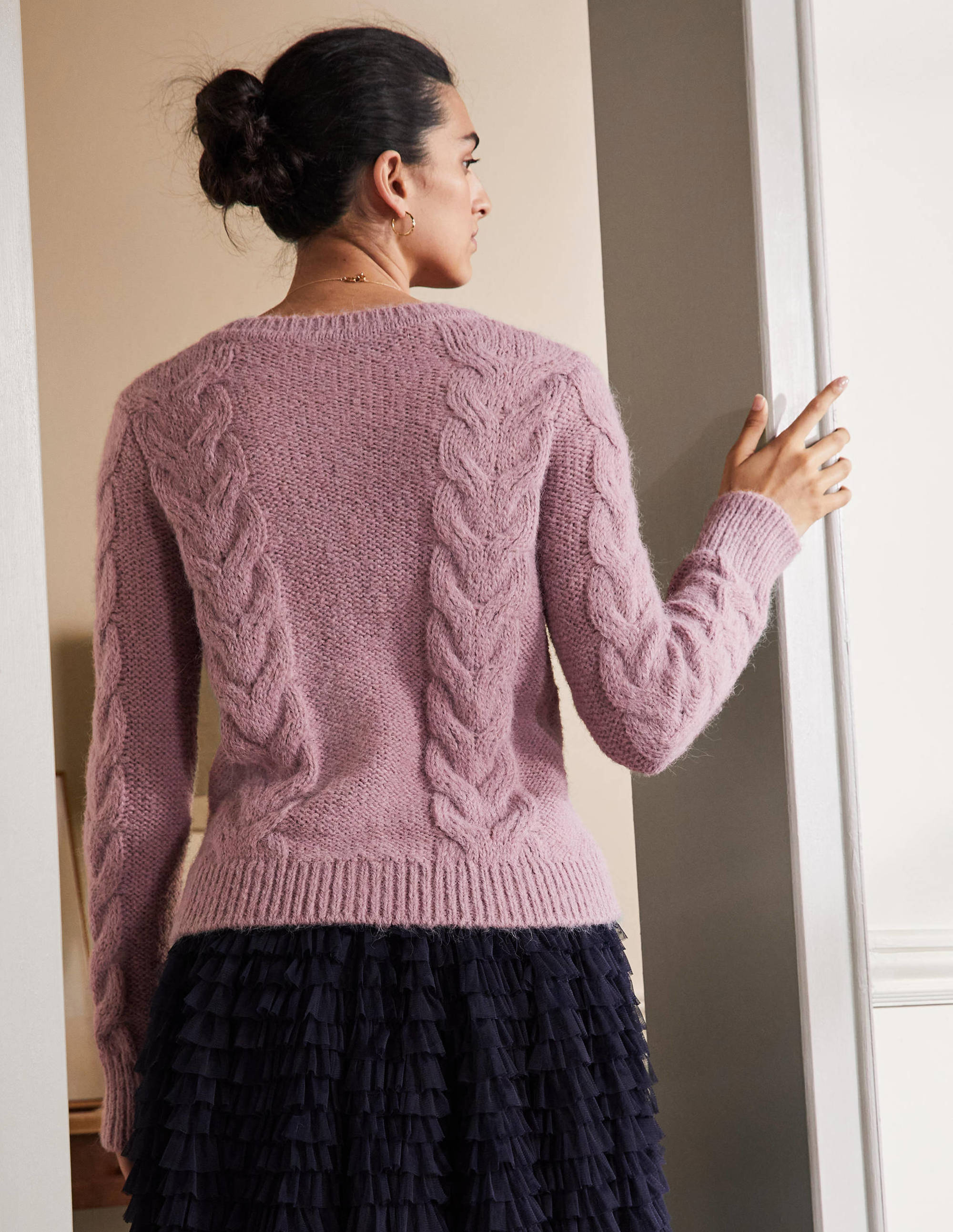 Gilet Claire-Violet opale - Image 3