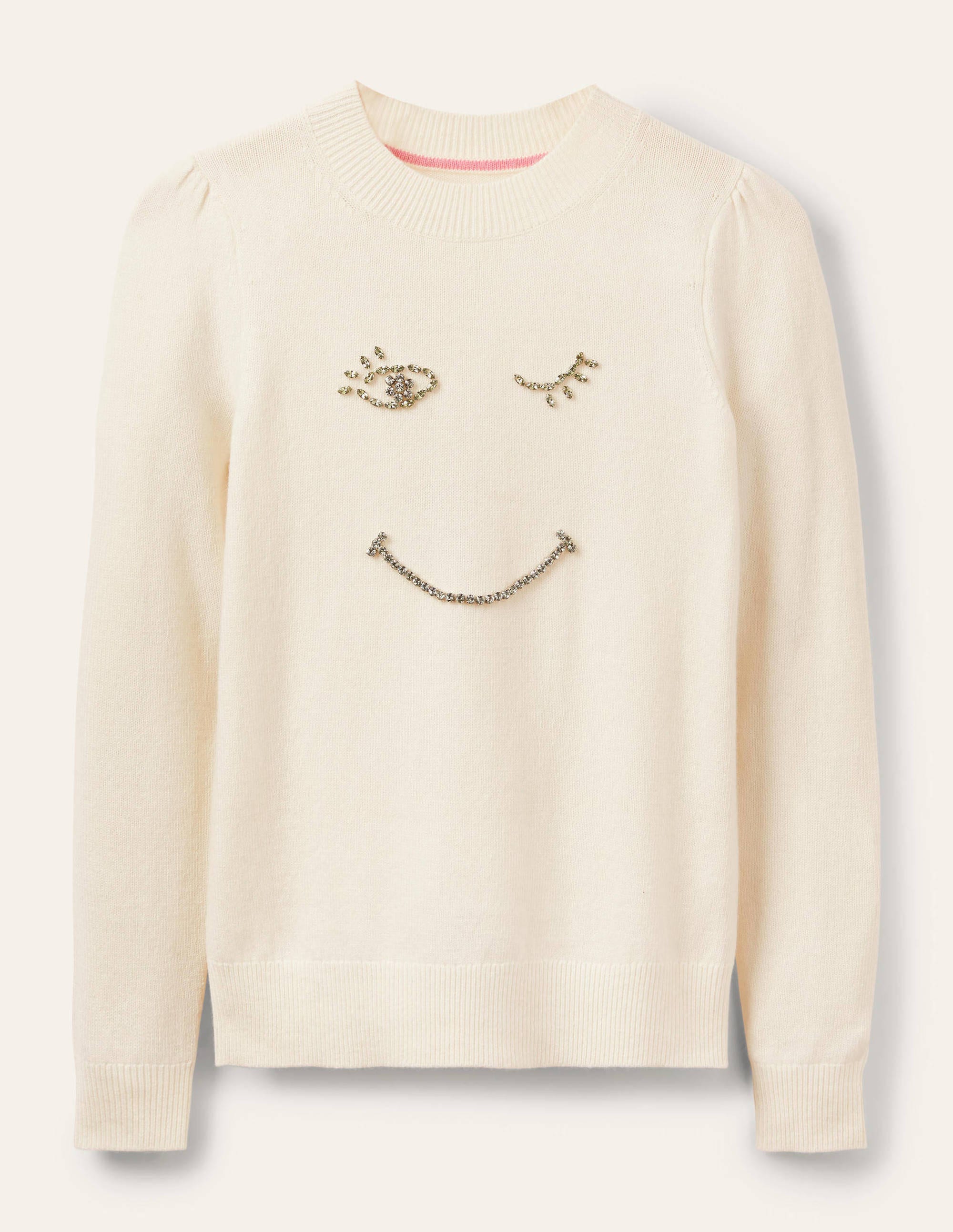 Felicity Verzierter Pullover-Naturweiß - Image 6