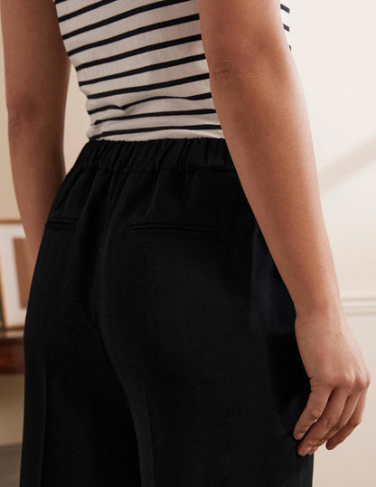 Albermarle Hose mit weitem Bein-Schwarz-4