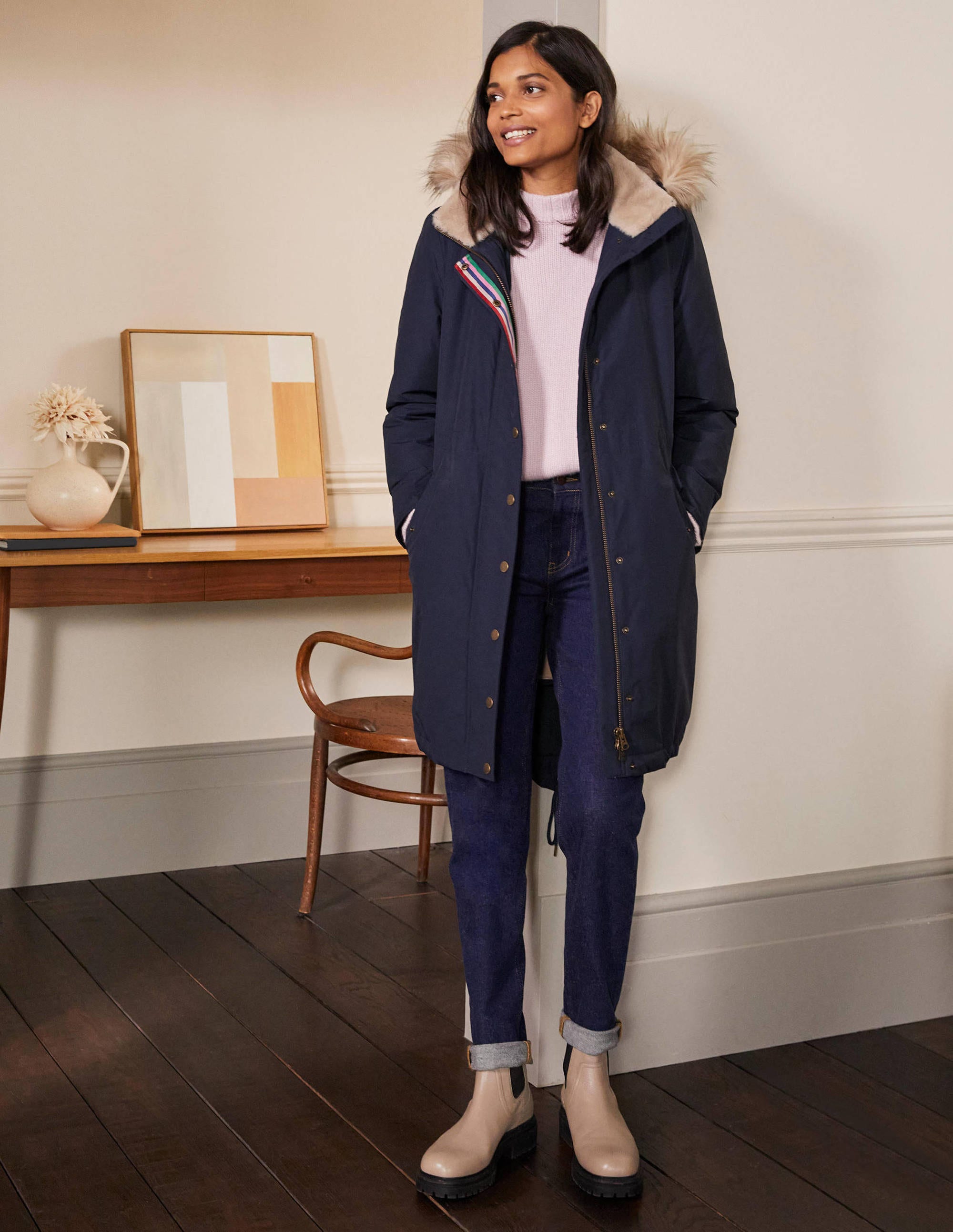 Dunbar Parka-Marineblau - Image 1