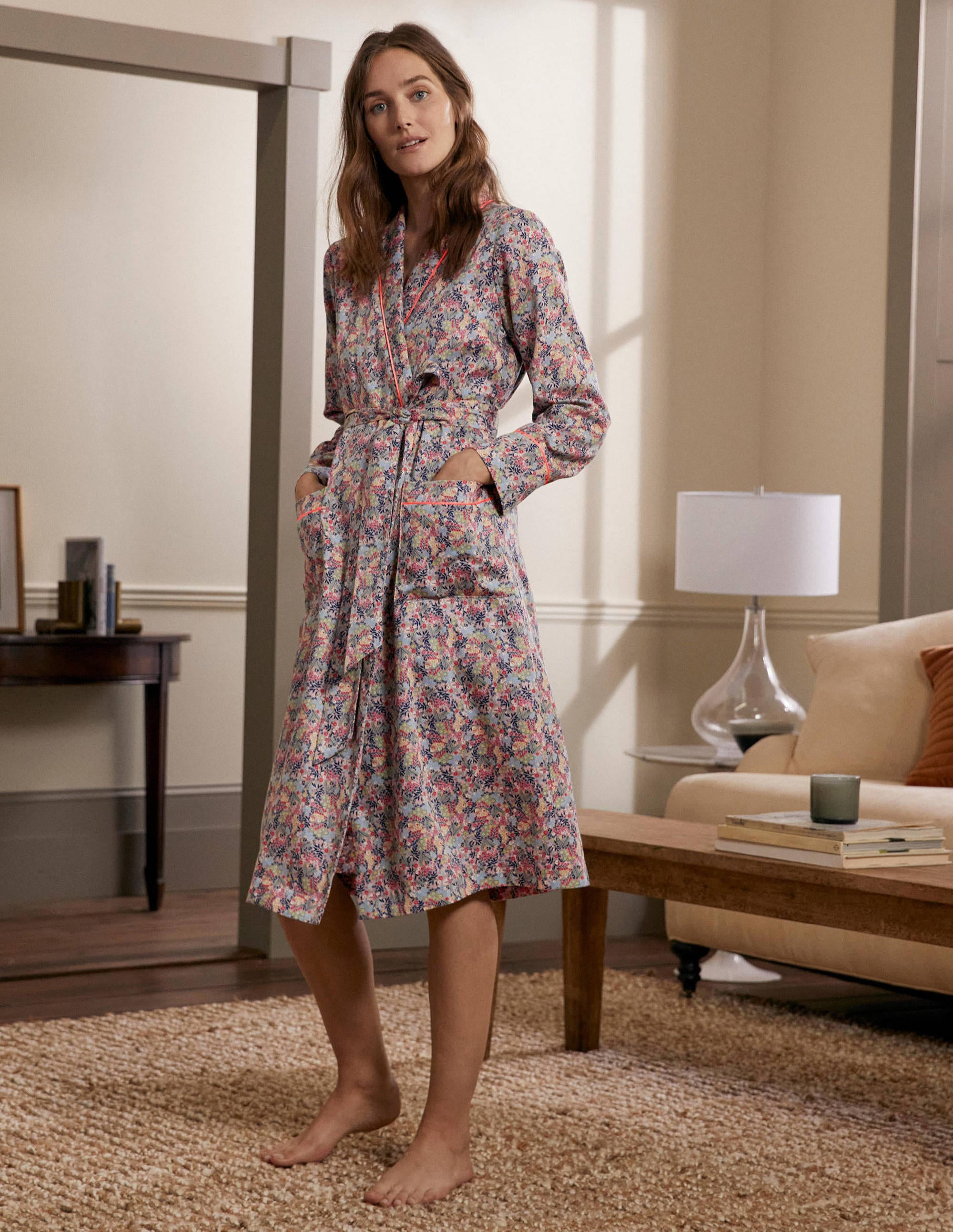 Robe de chambre en coton-Milkshake, forêt enchantée - Image 3