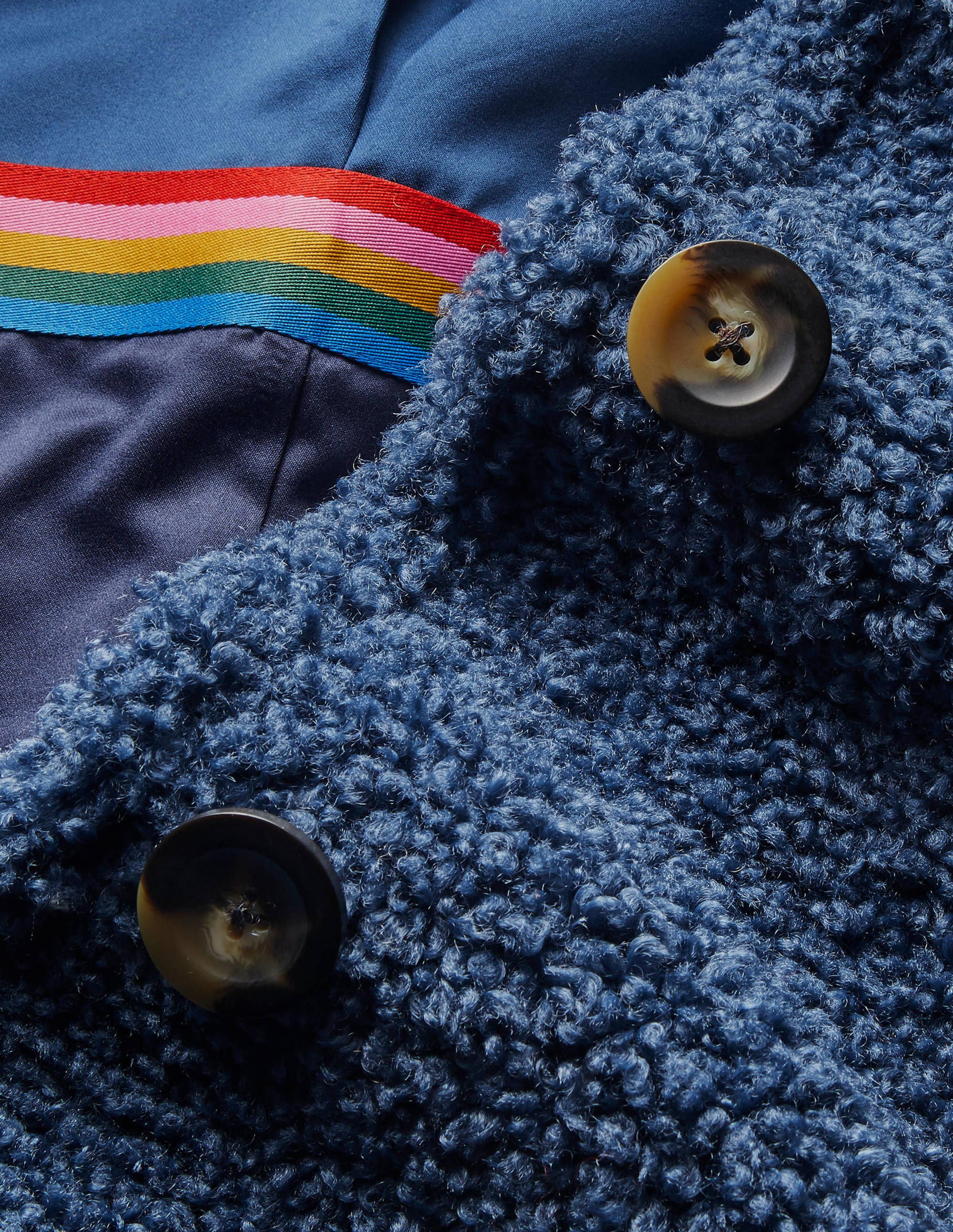 Canterbury Teddy-Mantel-Saphirblau - Image 6