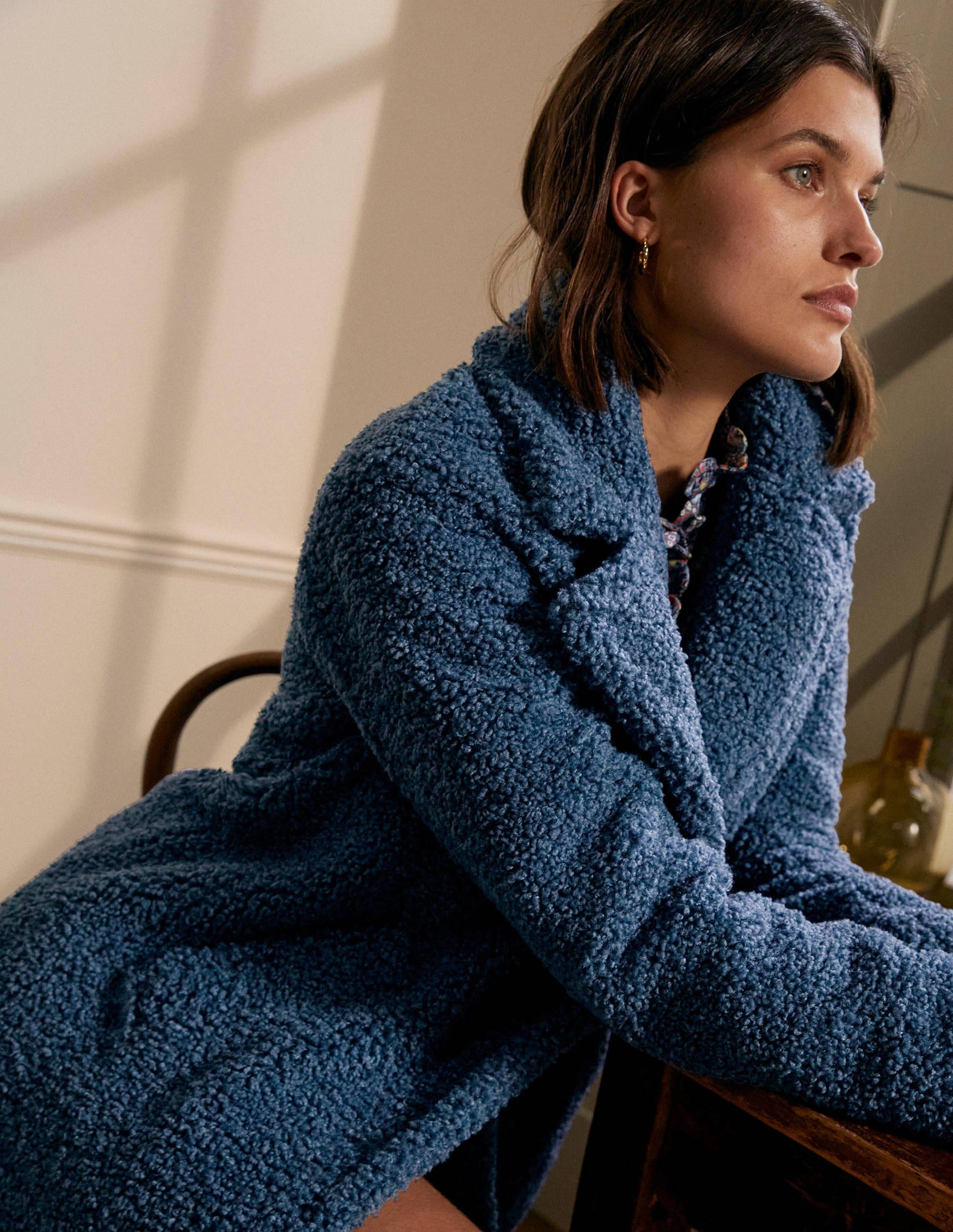 Canterbury Teddy-Mantel-Saphirblau-1