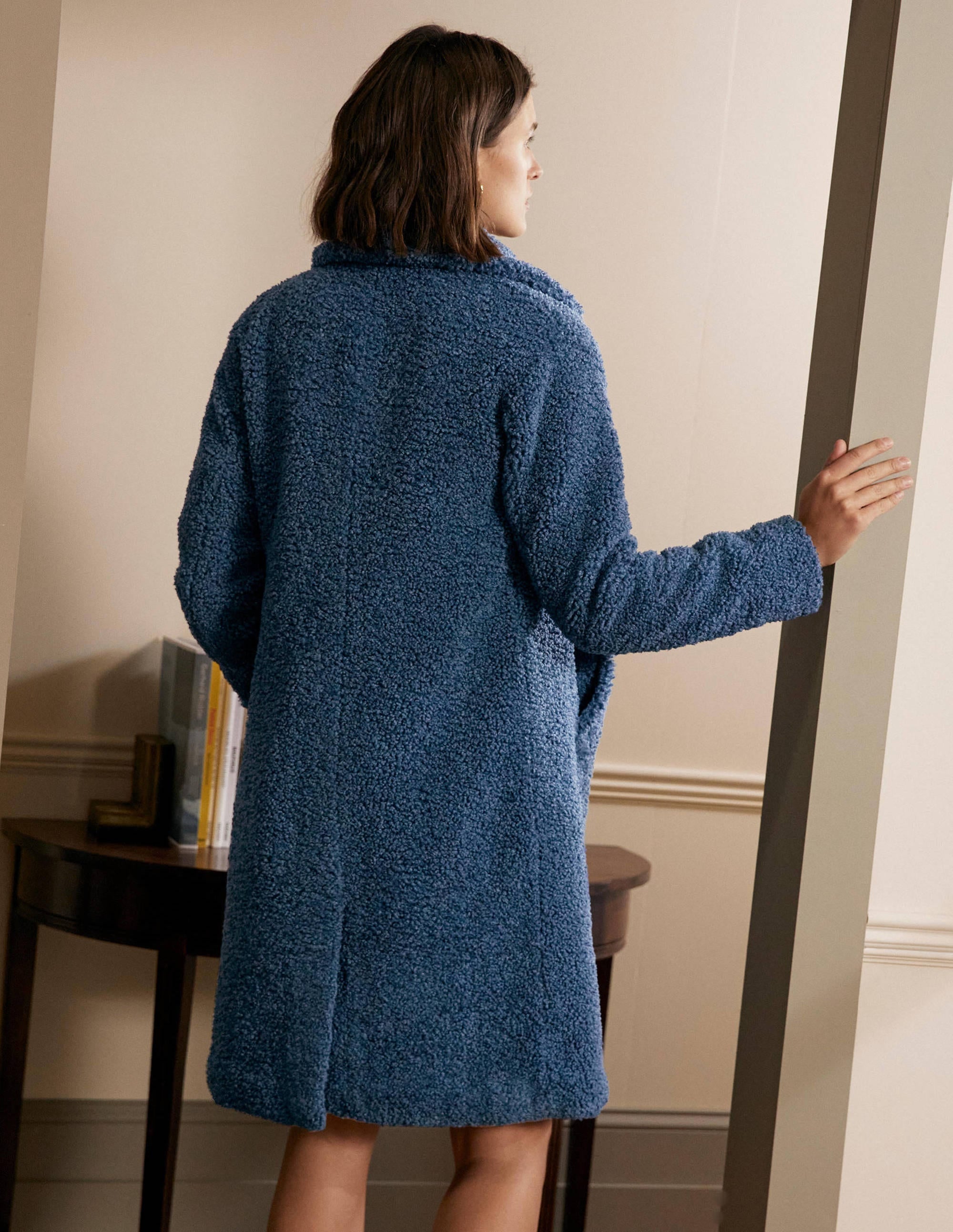 Canterbury Teddy-Mantel-Saphirblau - Image 2