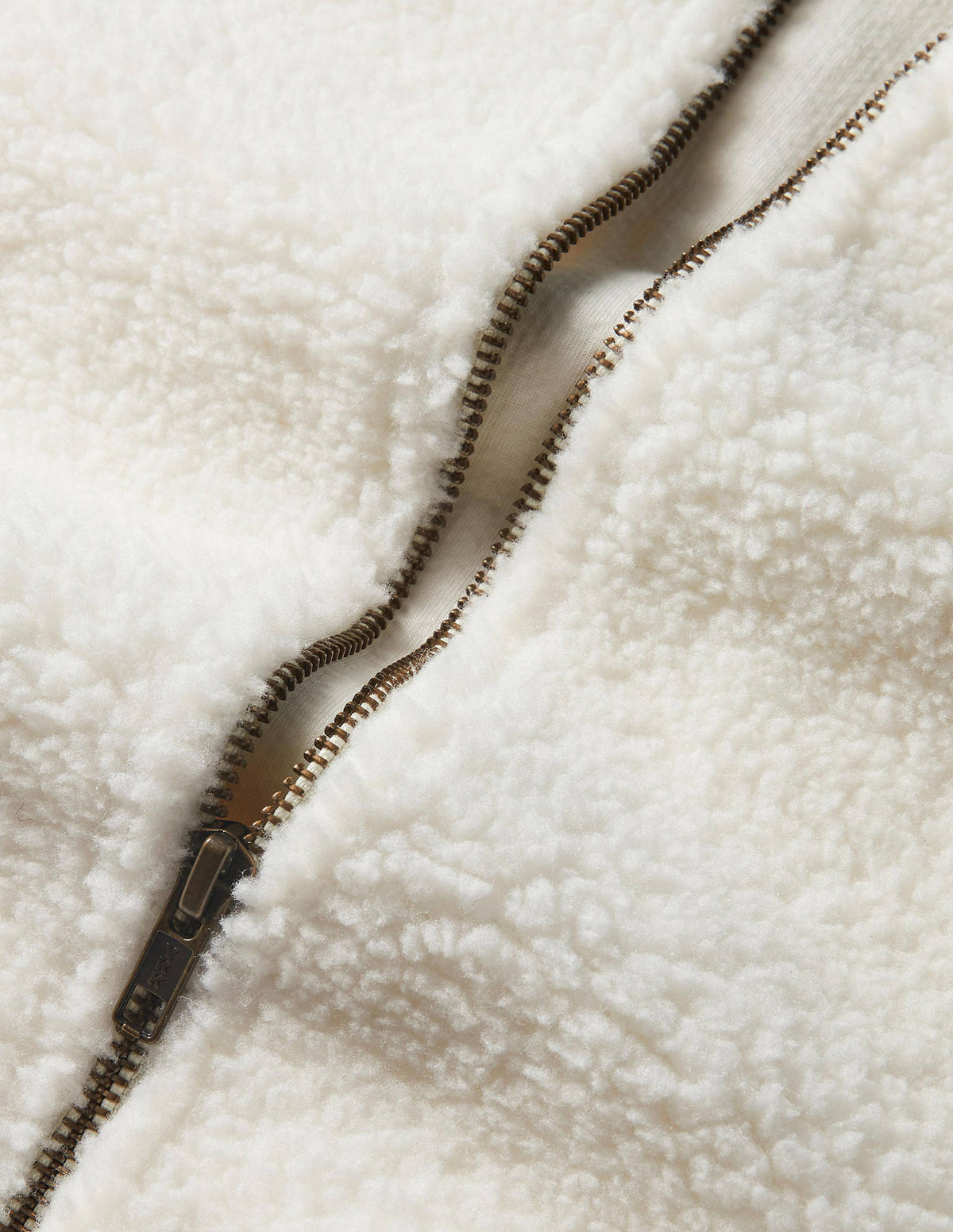 Teddy-Jacke mit Reißverschluss-Naturweiß - Image 7