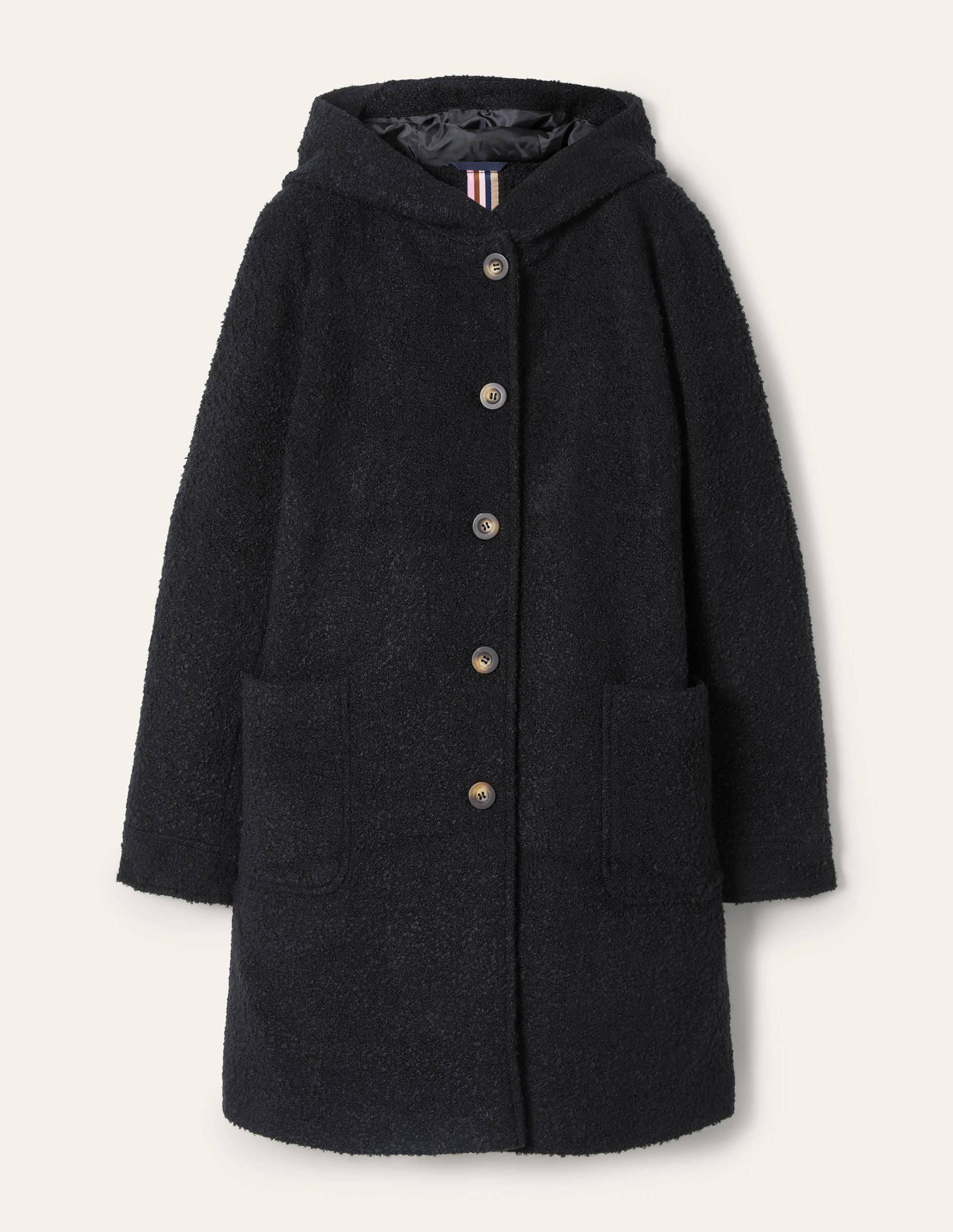Manteau Cambridge texturé-Noir - Image 6