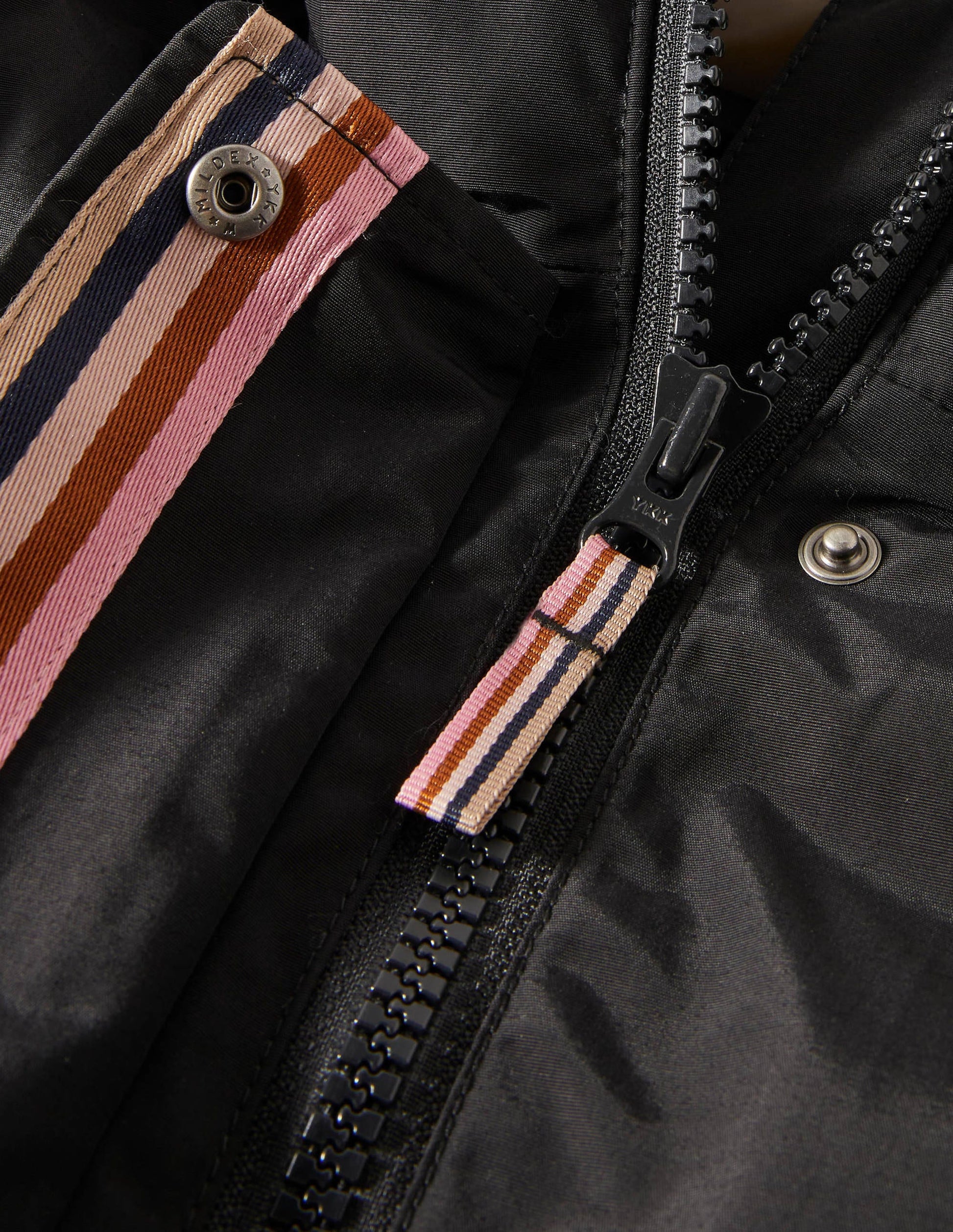Orkney Wattierter Parka-Schwarz-5