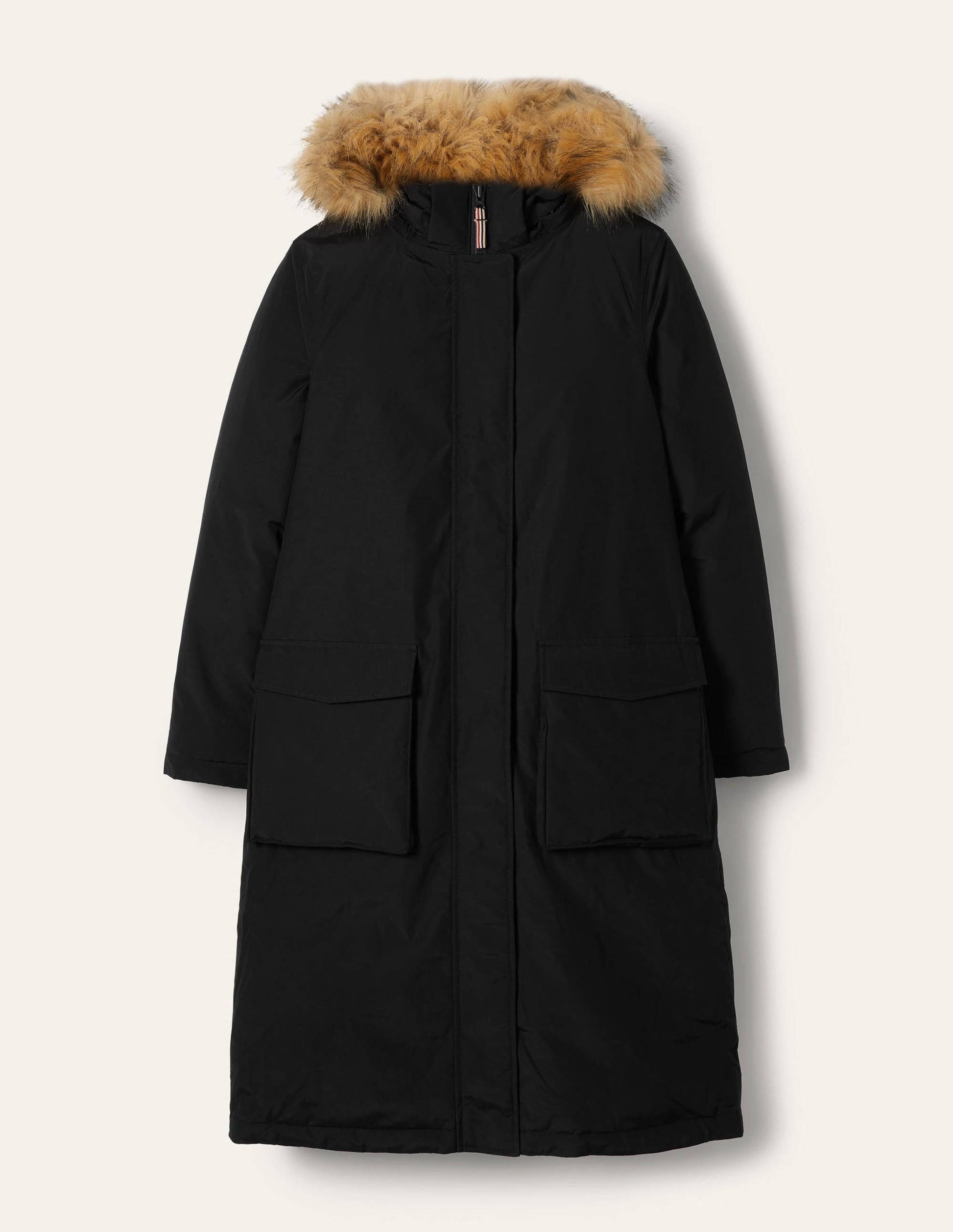 Orkney Wattierter Parka-Schwarz-6